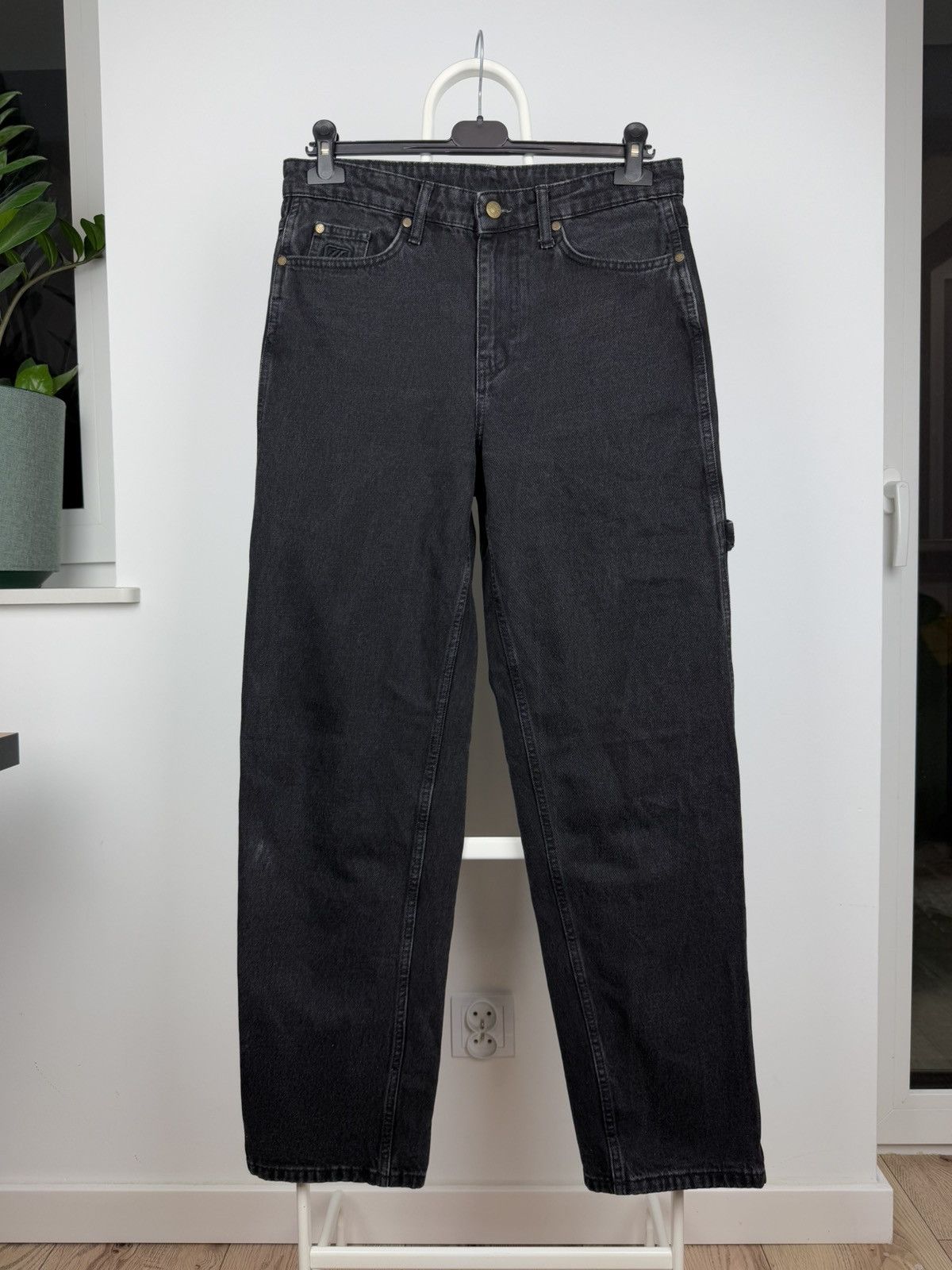 Karl Kani Karl Kani Washed Black Denim Jeans Pants Size US 31 - 6 Thumbnail