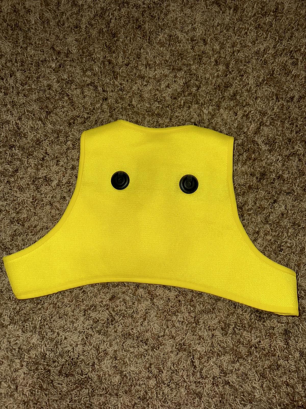 Nike Nike x Off-White NRG X Cross Bib Vest 'Opti Yellow' Size ONE SIZE - 3 Thumbnail