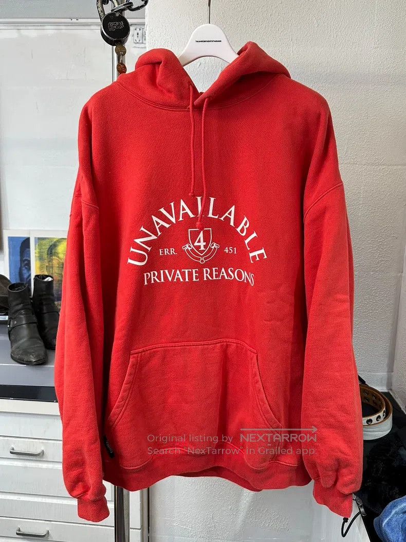 Vetements Vetements Academy Logo Hoodie Size US S / EU 44-46 / 1 - 1 Thumbnail