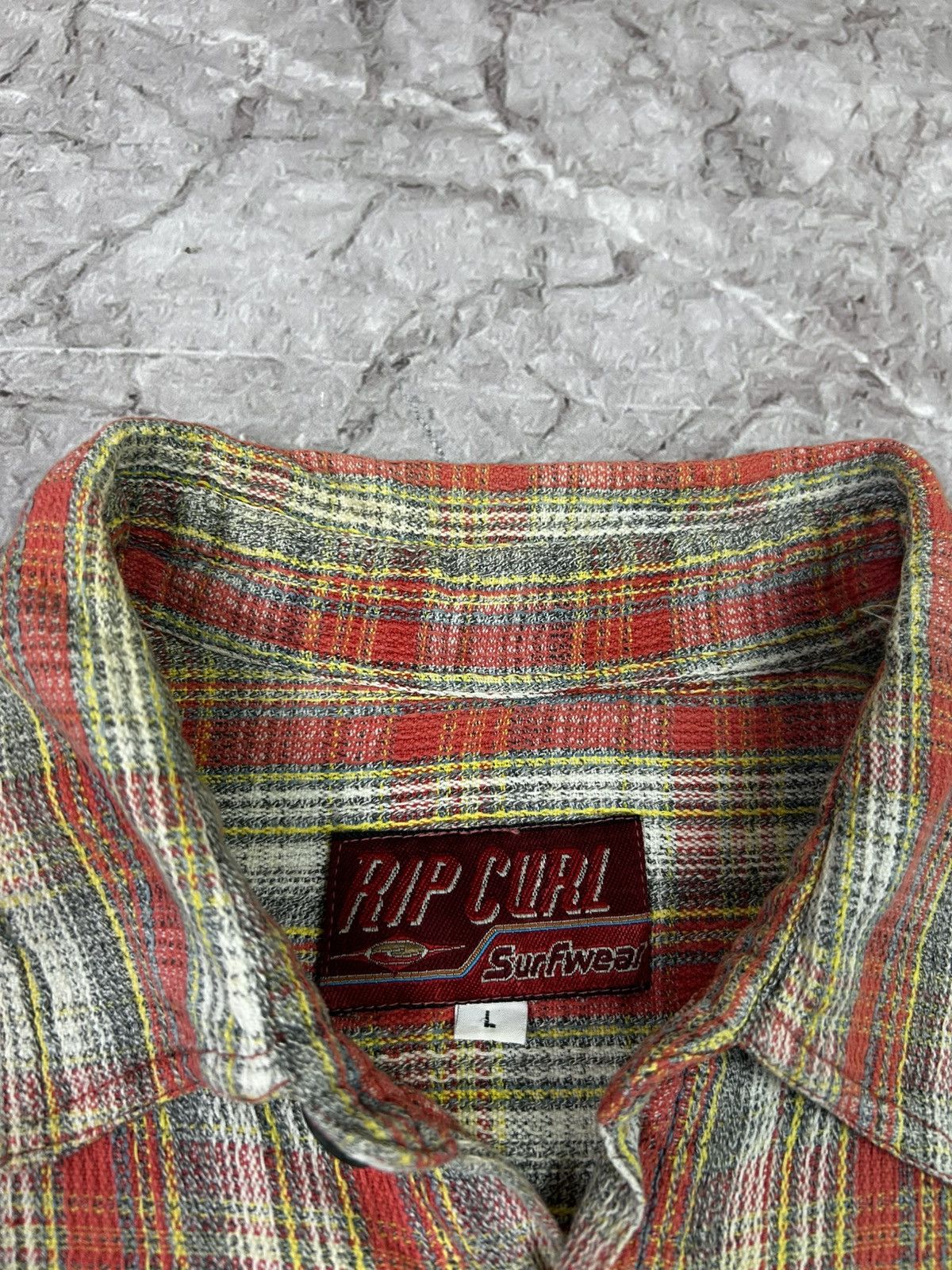 Rip Curl Vintage Rip Curl Flannel Button Up Shirt Size US L / EU 52-54 / 3 - 6 Thumbnail