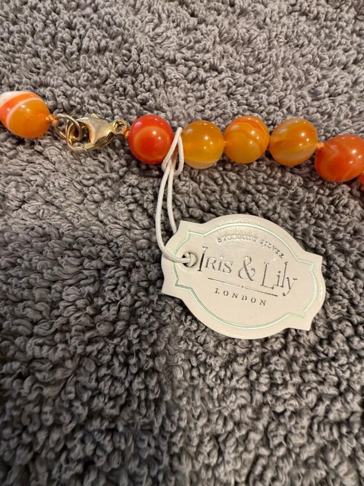 Other Iris & Lilly agate quartz necklace sterling silver 14k gold Size ONE SIZE - 8 Thumbnail