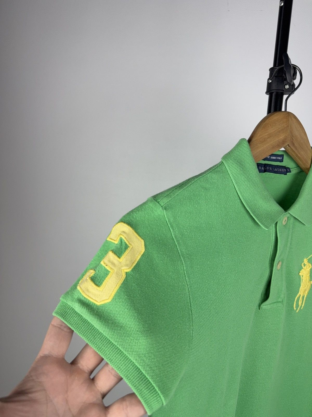 Polo Ralph Lauren Vintage 90s Retro Polo Ralph Lauren Big Pony Logo Polos Y2K Size S / US 4 / IT 40 - 3 Thumbnail