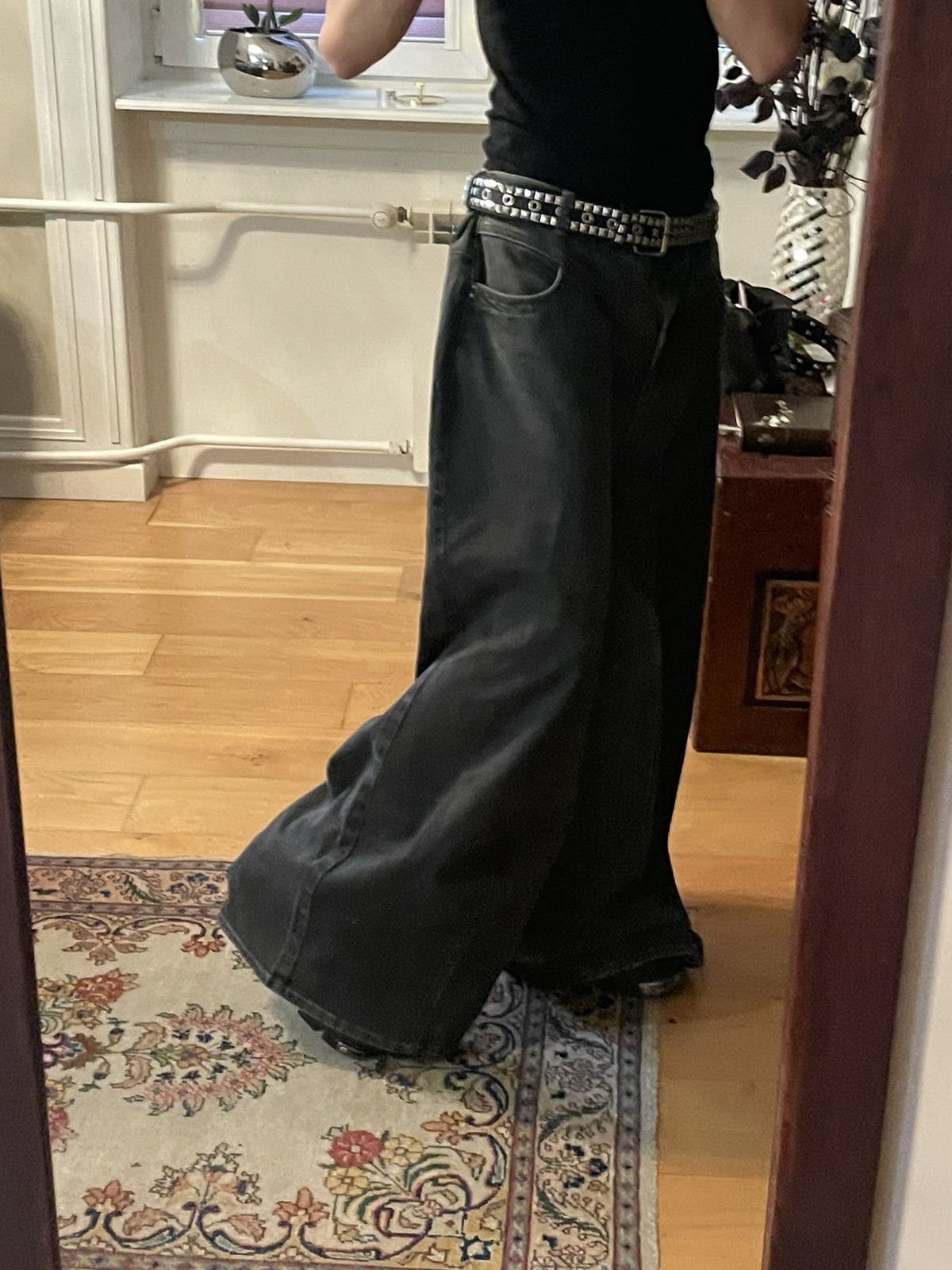 Handmade gray rare handmade Pants Size US 40 / EU 56 - 5 Thumbnail