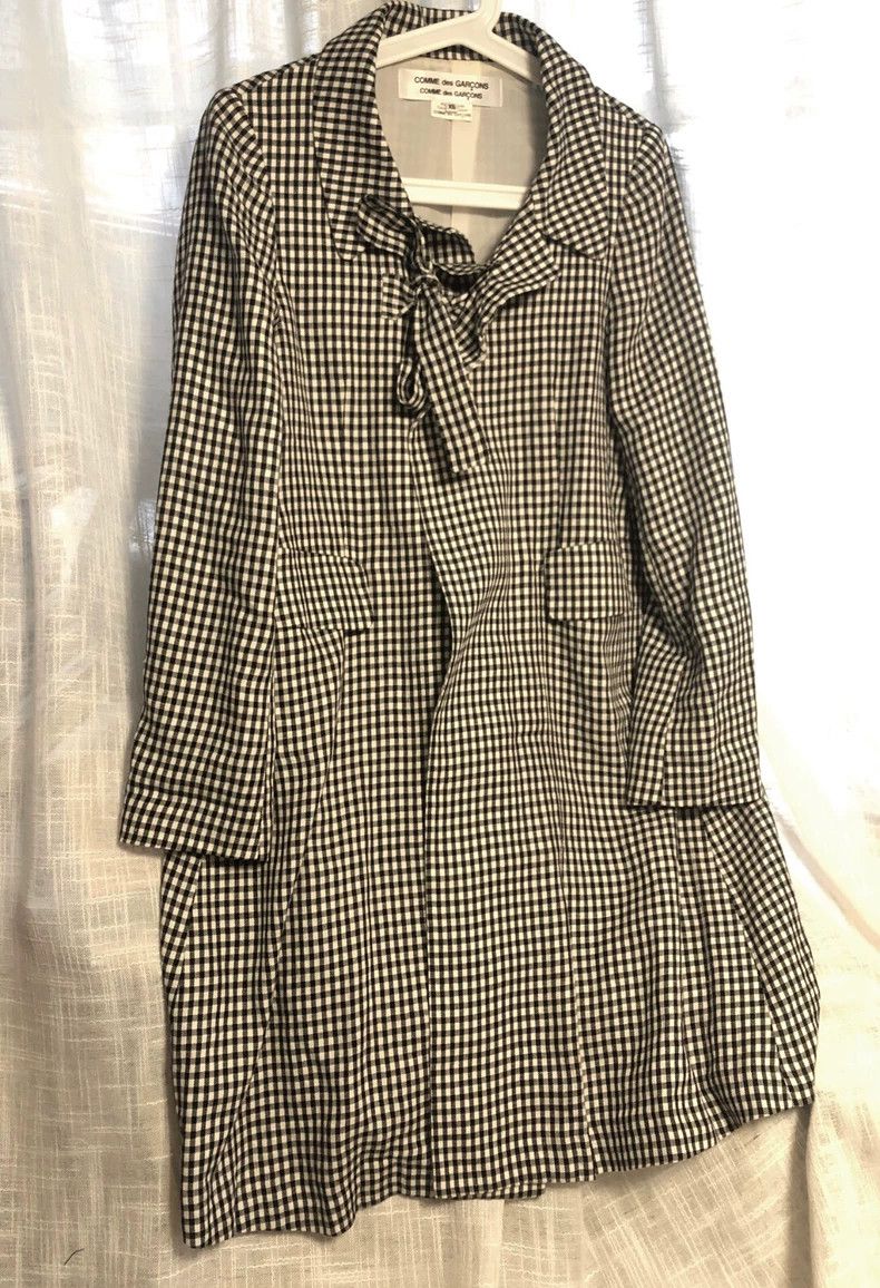 Comme des Garcons Comme Des Garcons Checked windbreaker coat Size XS / US 0-2 / IT 36-38 - 3 Thumbnail