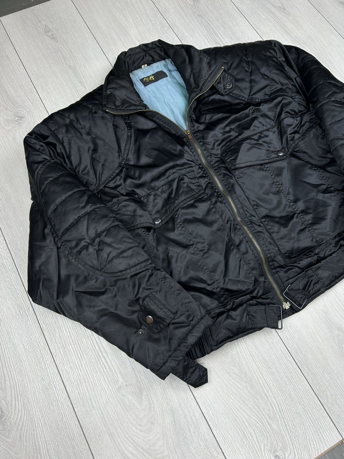 Vintage Vintage Bomber Jacket black size M - L Size US M / EU 48-50 / 2 - 3 Thumbnail