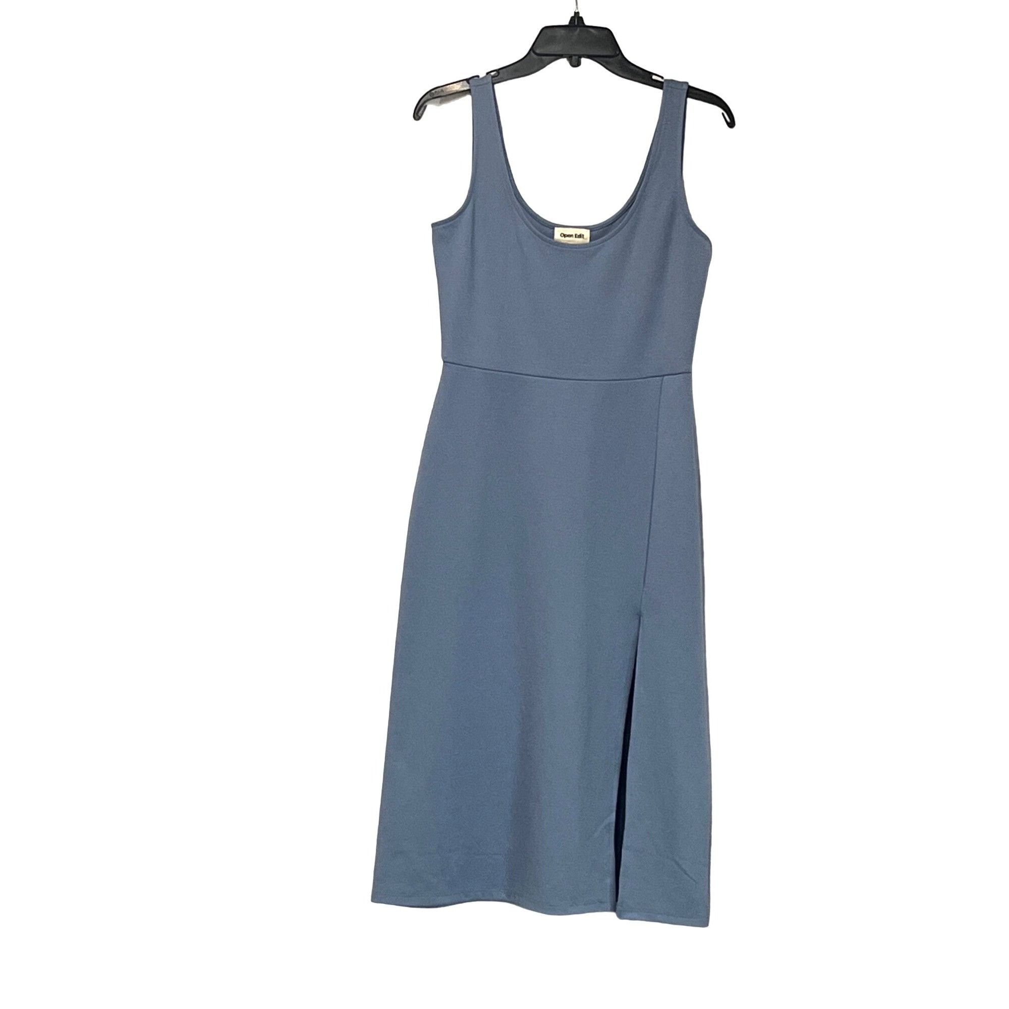 Other Open Edit Scoop Neck Midi Dress, Blue Infinity, Sz. M Size M / US 6-8 / IT 42-44 - 12 Thumbnail