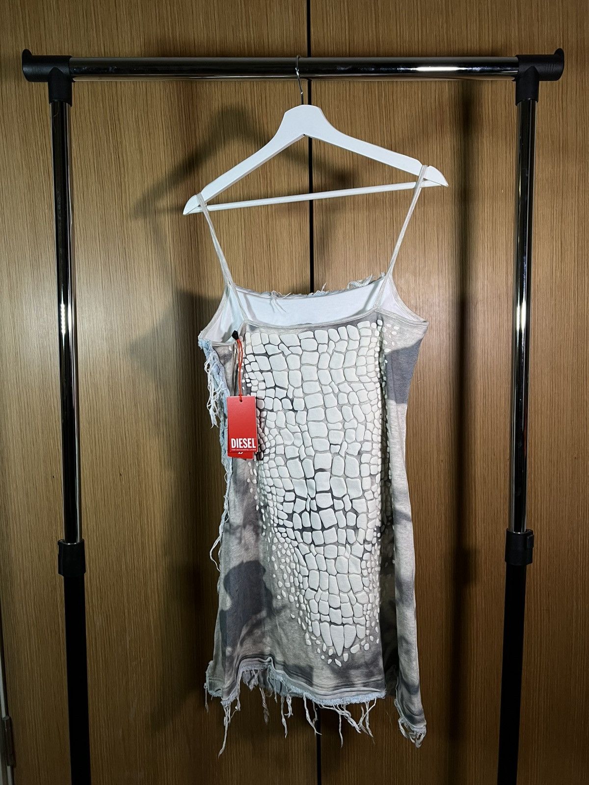 Diesel D-Hople crocodile-effect dress Size M / US 6-8 / IT 42-44 - 3 Thumbnail