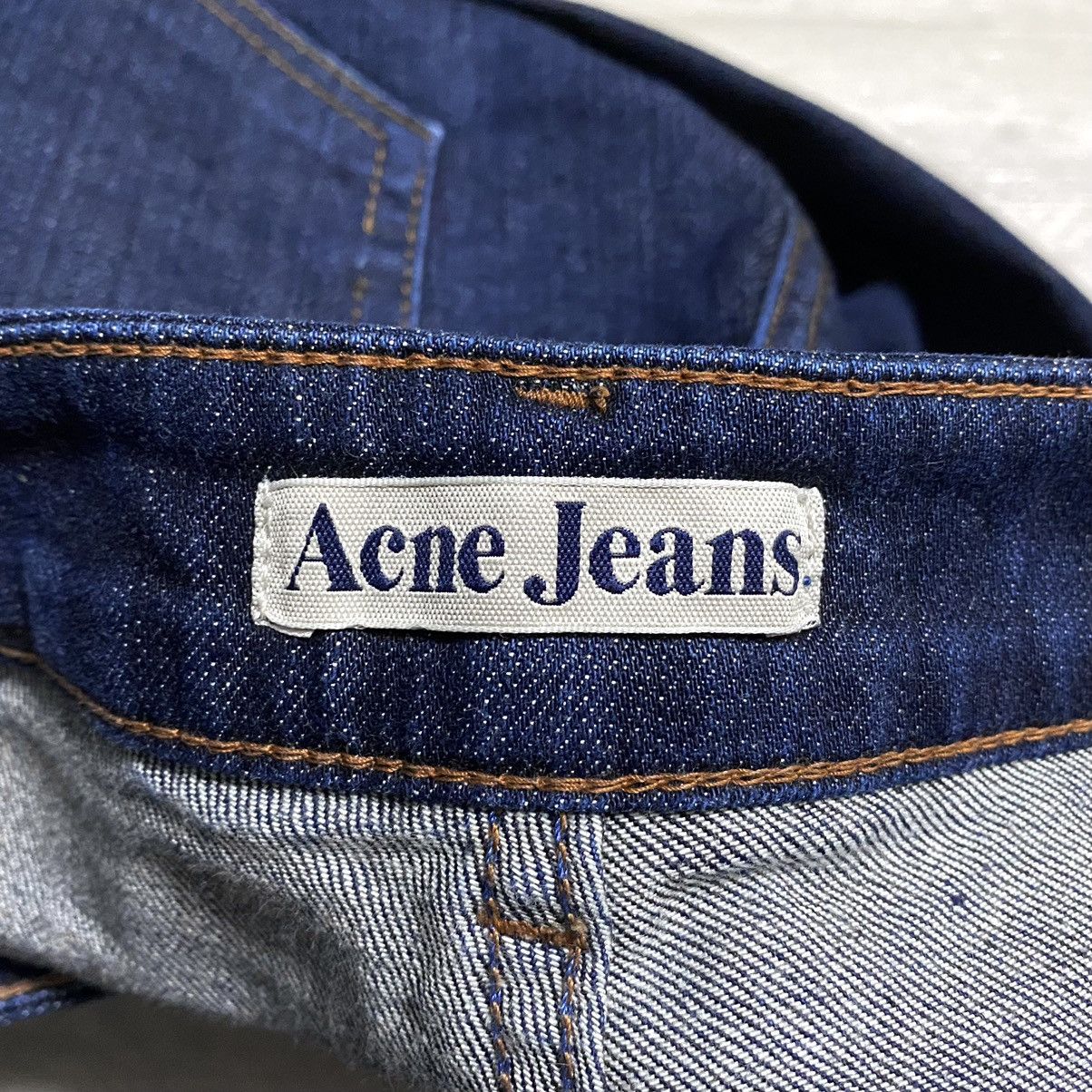 Acne Studios Vintage Acne Studios Hex DC Navy Cotton Jeans Denim 31/34 Size 31" - 21 Thumbnail