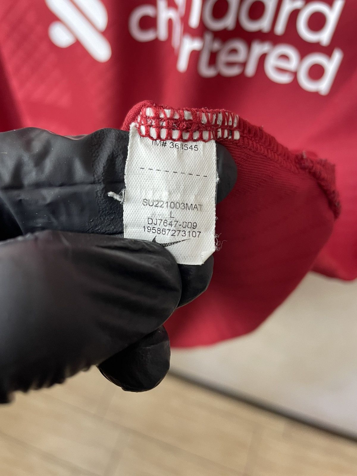 Nike LIVERPOOL PLAYER ISSUE 2022 2023 HOME SHIRT JERSEY NIKE L Size US L / EU 52-54 / 3 - 7 Thumbnail