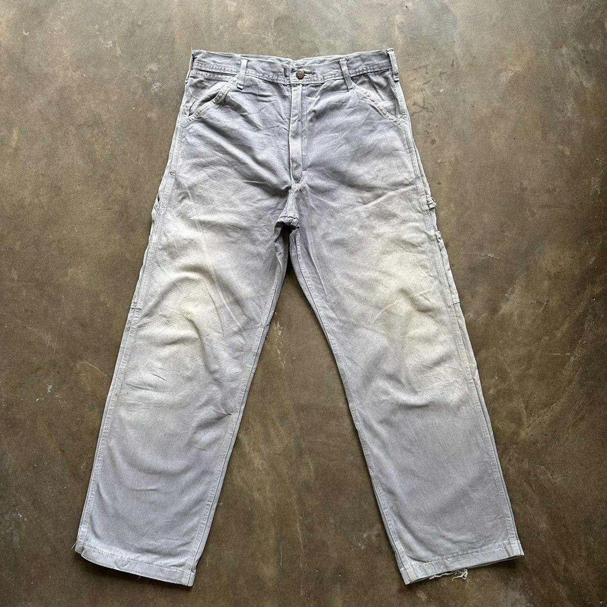 Smith's American Vintage Smith’s Tailor Talon Workwear Faded Trousers Pants Size US 32 / EU 48 - 1 Thumbnail