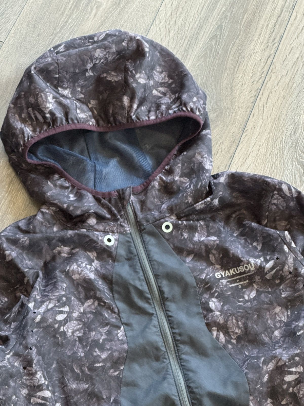 Gyakusou Nike x Gyakusou Leaf Camo Running Jacket Size US S / EU 44-46 / 1 - 3 Thumbnail