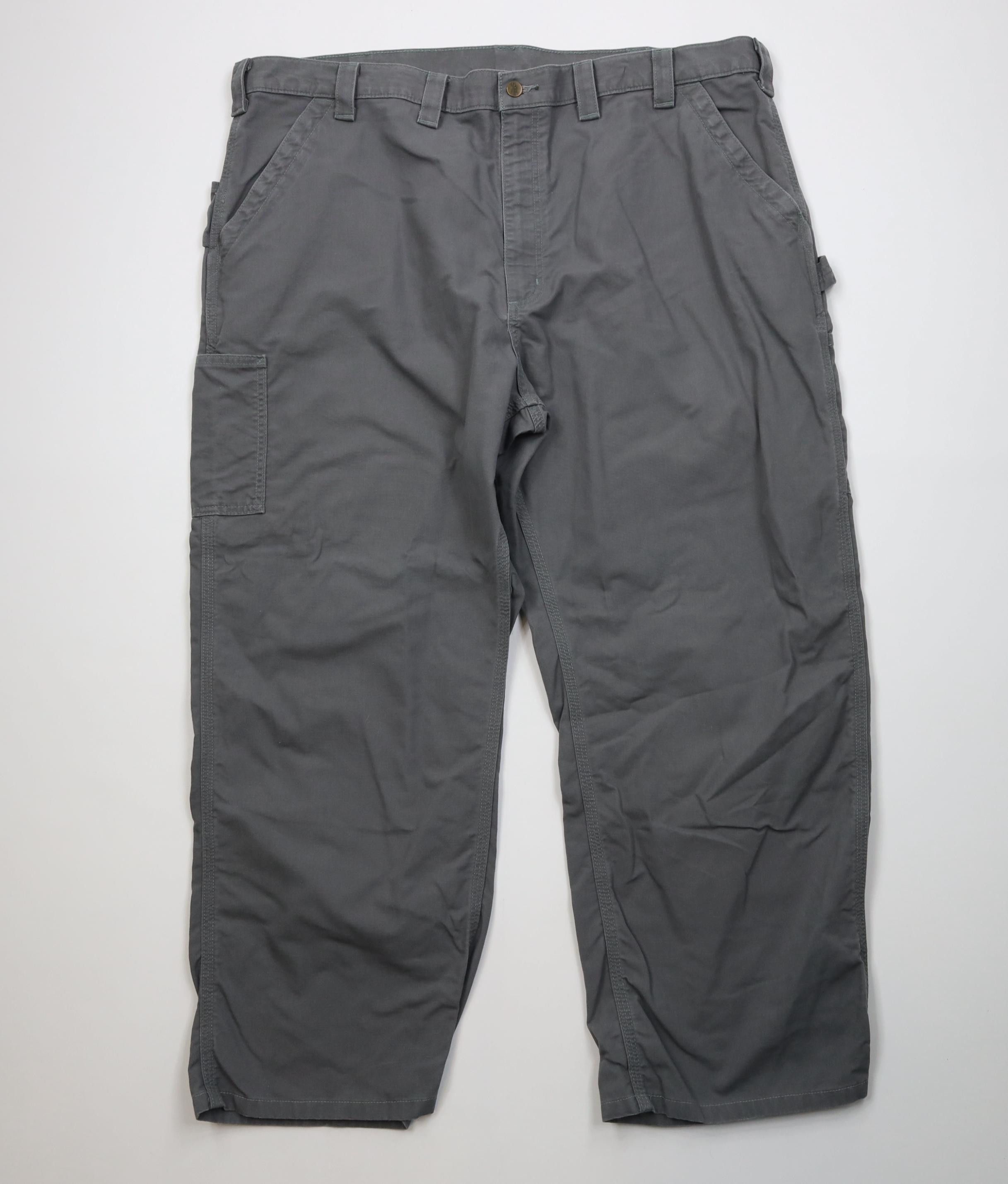 Carhartt Vintage Y2K Carhartt Loose Fit Wide Leg Dungaree Pants Gray Size US 44 / EU 60 - 1 Thumbnail