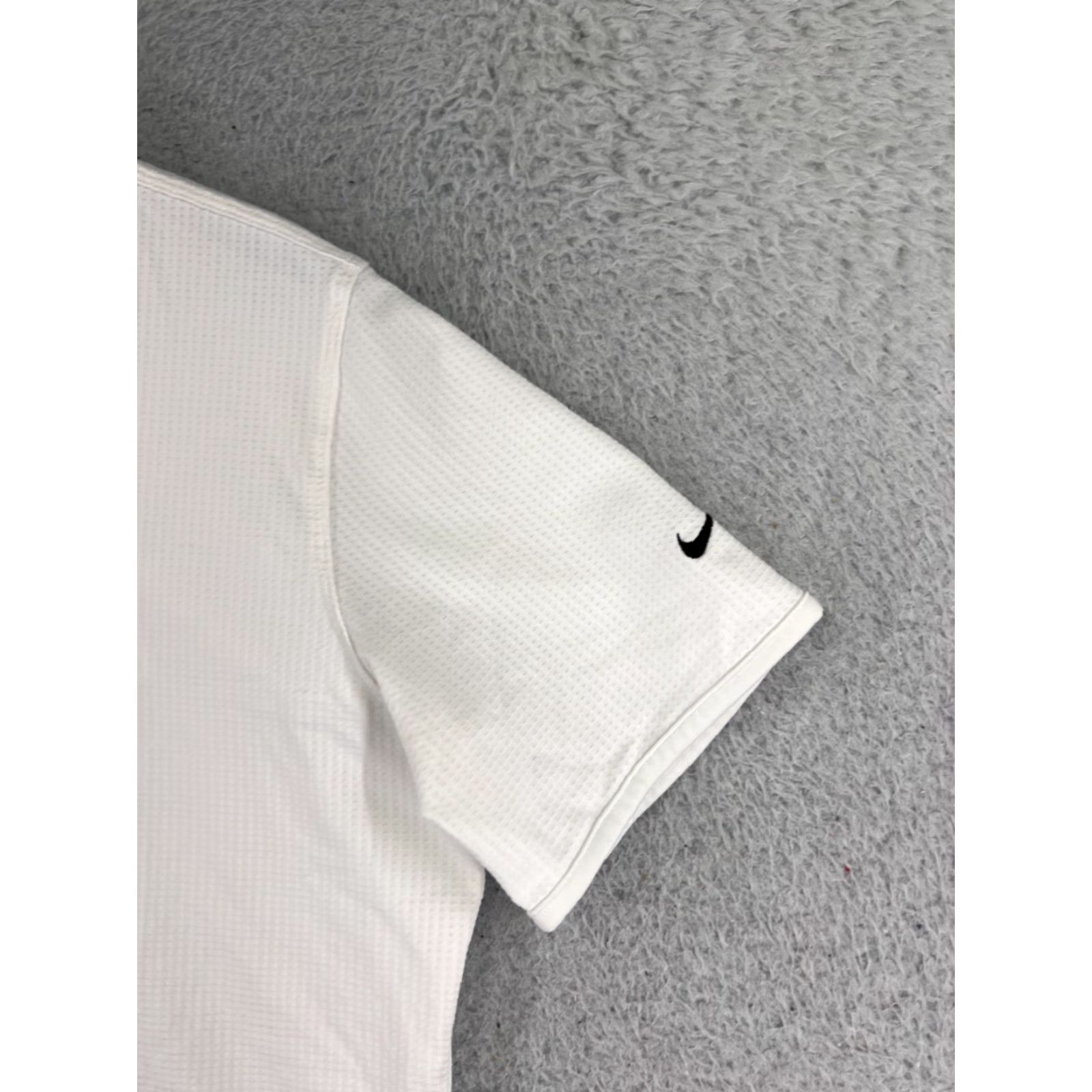 Nike VINTAGE Nike Polo Shirt Womens L White Golf Modern Shirt Ladies Polo Size L / US 10 / IT 46 - 6 Thumbnail