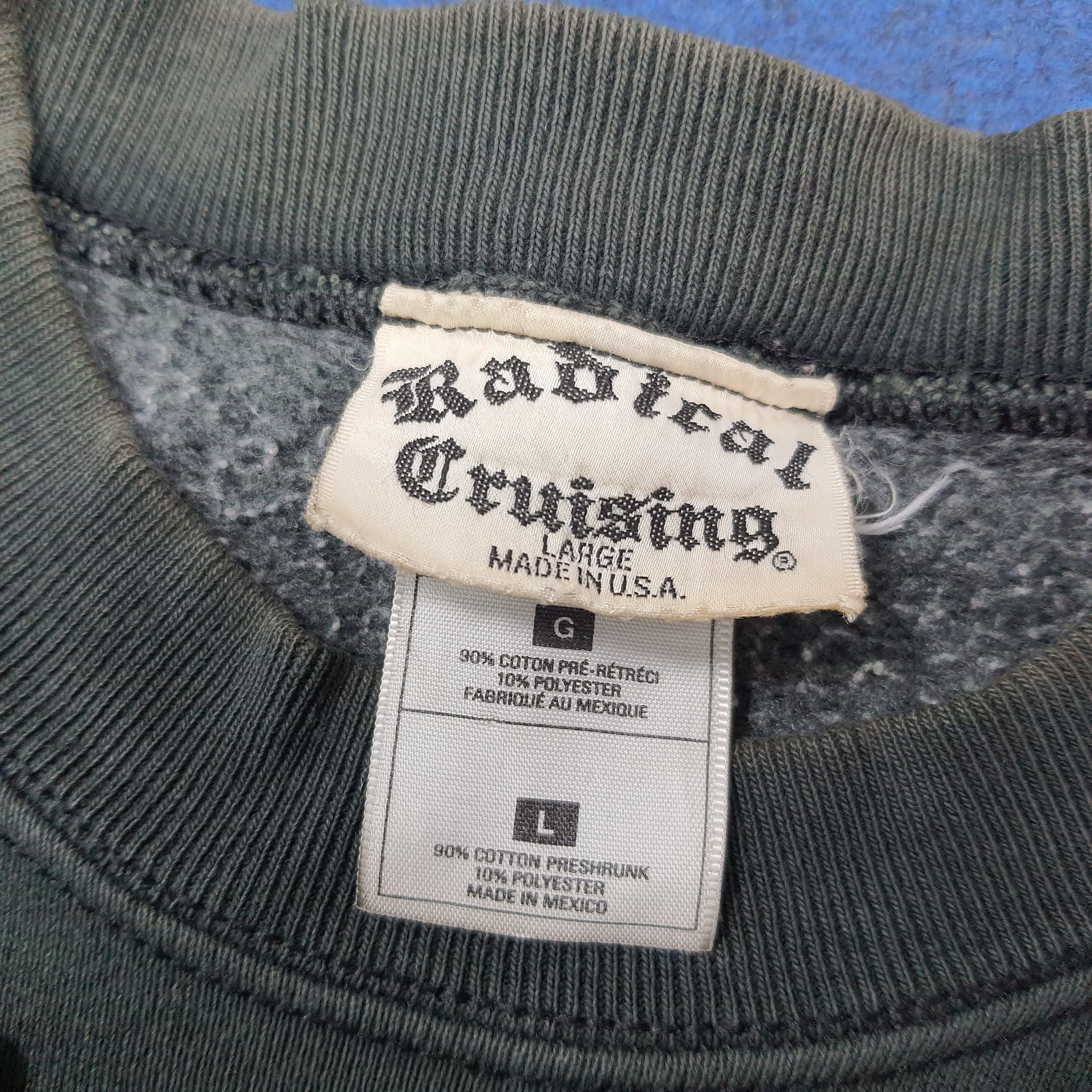 Vintage Vintage 90s Radical Cruising Lowrider Sweatshirt C289N15 Size US M / EU 48-50 / 2 - 10 Thumbnail