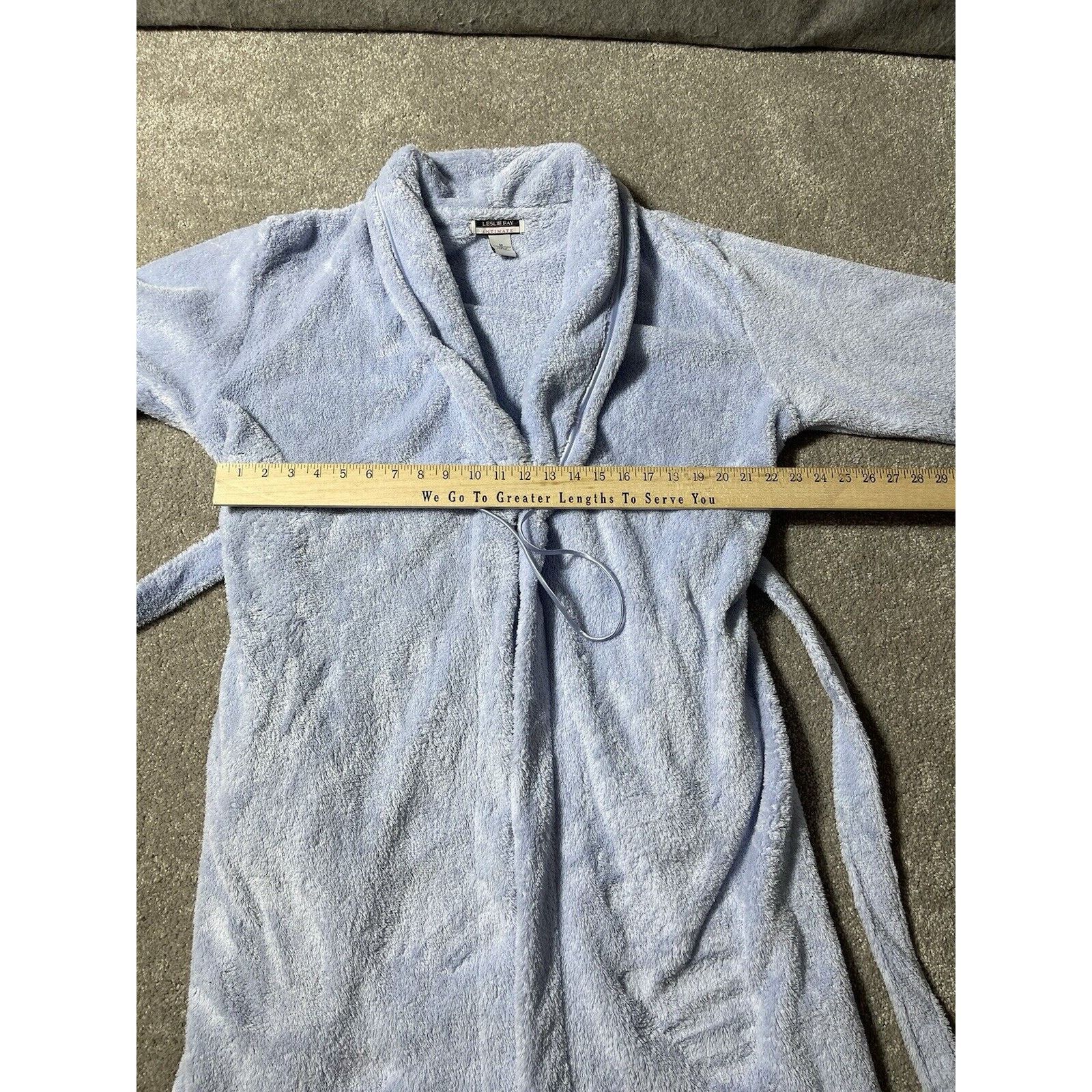 Other Vintage Plush Robe Womens M Leslie Fay Intimate Cozy Comfort Size ONE SIZE - 3 Thumbnail
