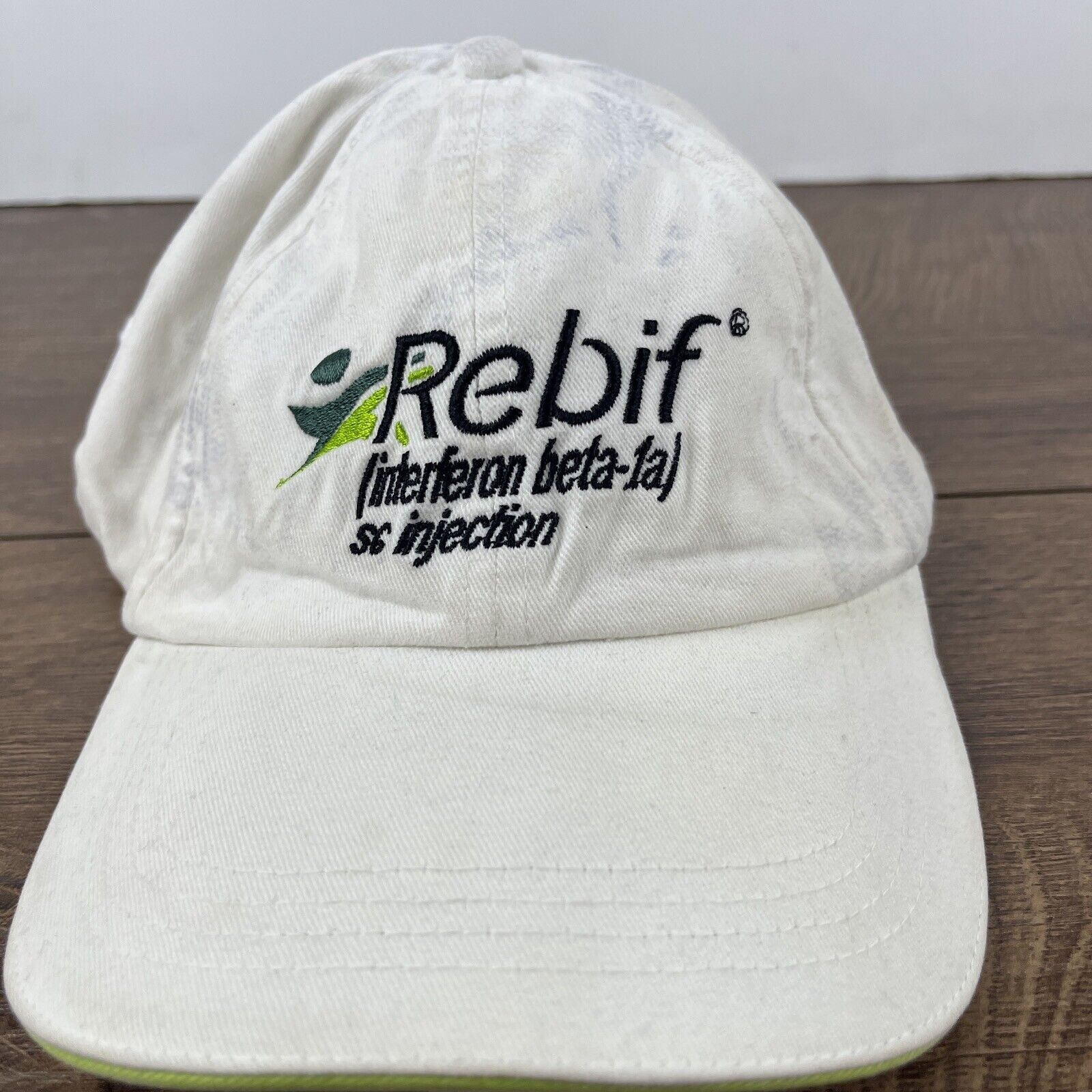 Other Rebif Hat Beta Fal Injection White Hat Adjustable Adult Size Size ONE SIZE - 4 Thumbnail