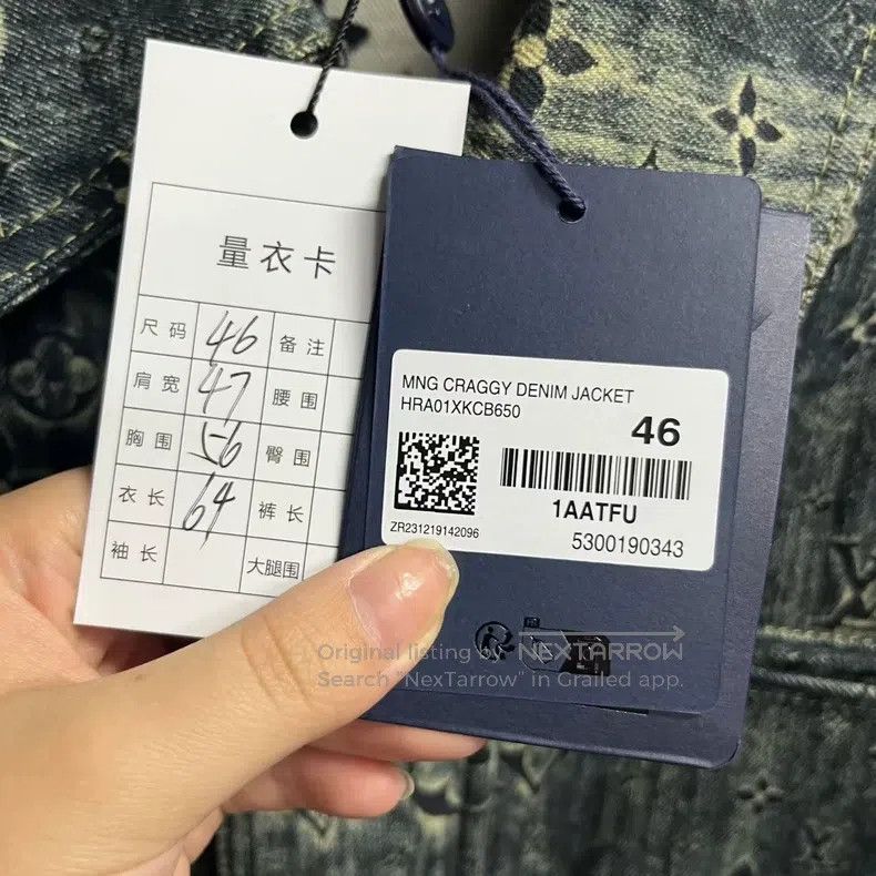 Louis Vuitton Louis Vuitton Gray Logo monogram single-breasted long-slee Size US S / EU 44-46 / 1 - 4 Thumbnail