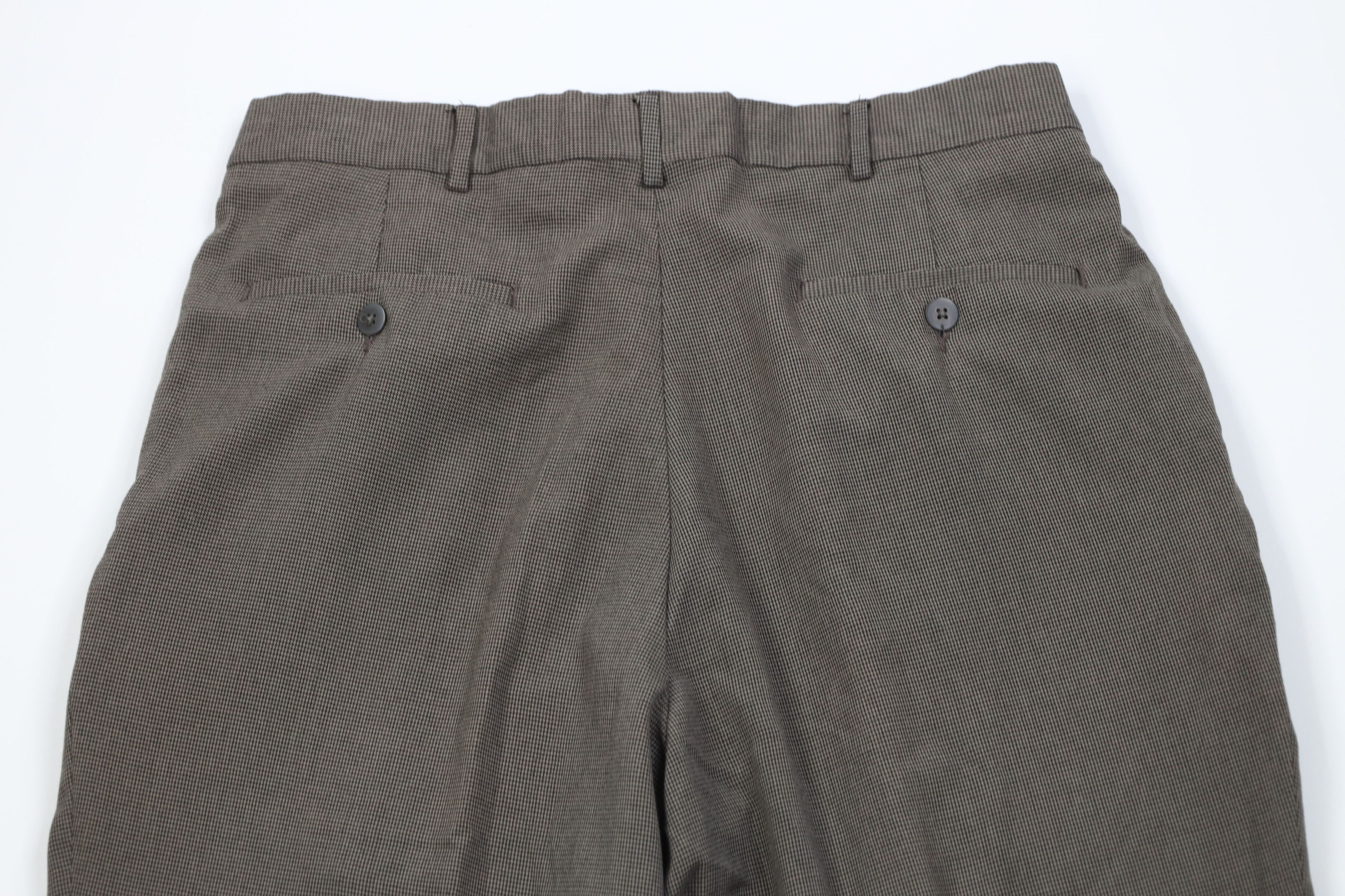 Vintage Vintage 90s Streetwear Houndstooth Wide Leg Chino Pants Size US 34 / EU 50 - 11 Thumbnail