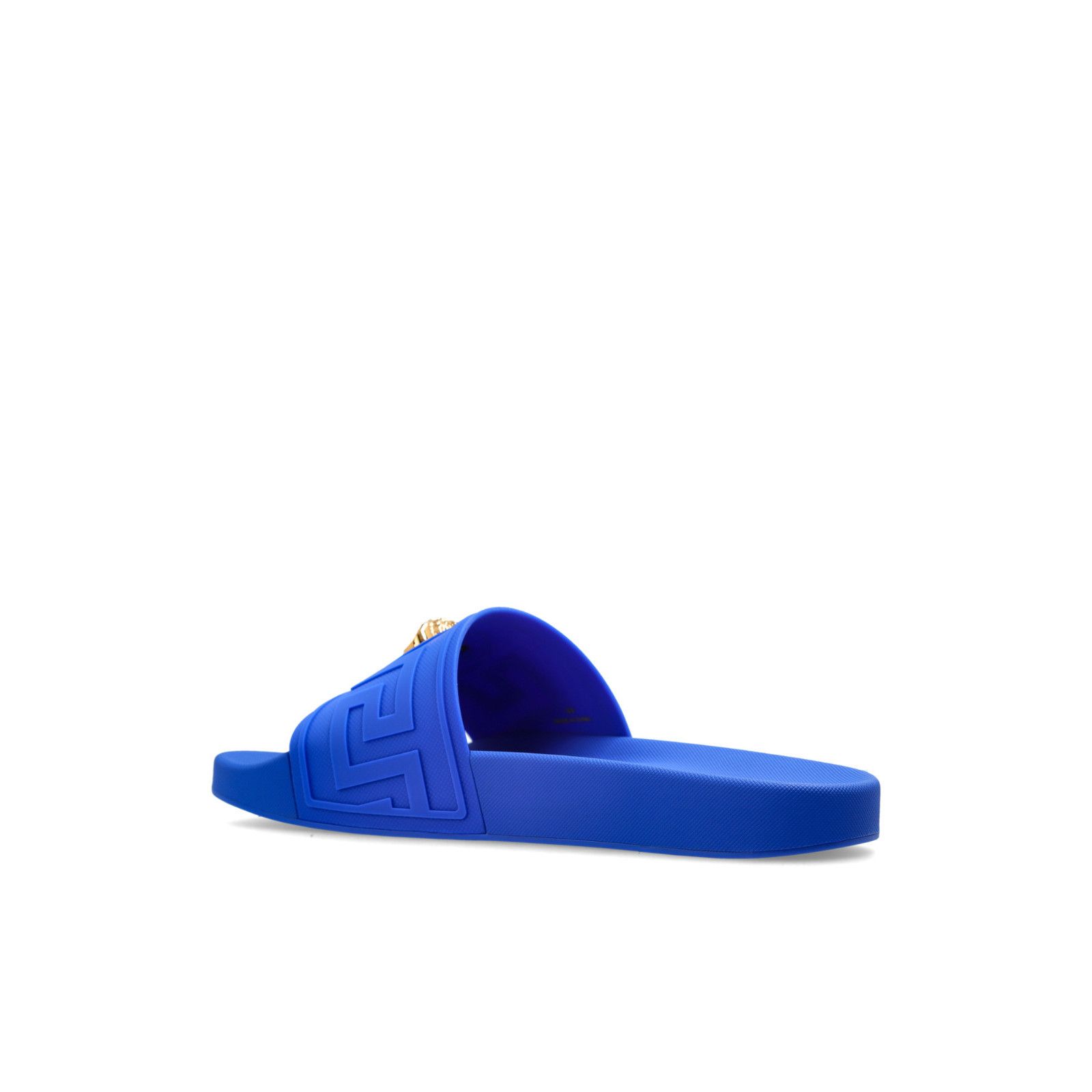 Versace VERSACE La Medusa Blue Rubber Slides New & Authentic (Men's Size US 11 / EU 44 - 3 Thumbnail