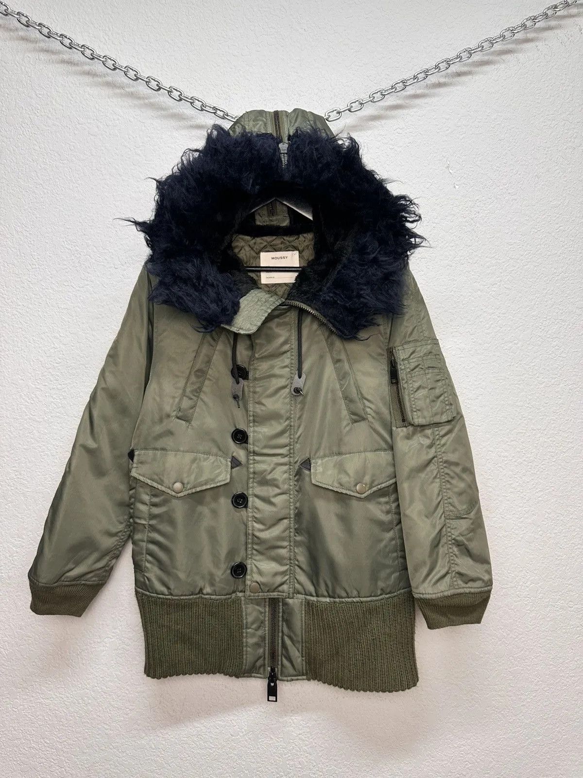 Hysteric Glamour Ifsixwasnine Jacket Black Coat Fur Y2K Style Japanese Brand Size US M / EU 48-50 / 2 - 1 Thumbnail