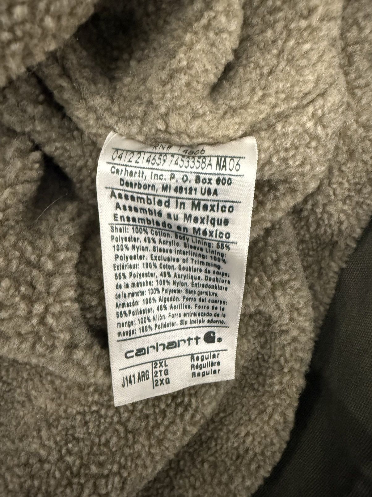 Carhartt Vintage Carhartt Jacket Size US XXL / EU 58 / 5 - 6 Thumbnail
