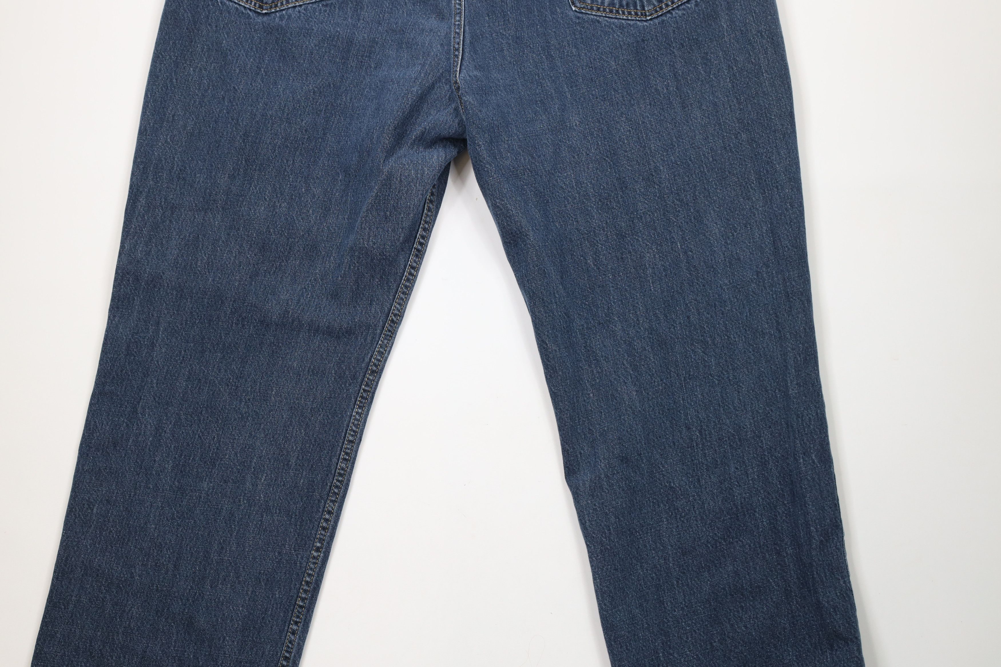 Levi's × Vintage Vintage Y2K Levis 559 Relaxed Straight Wide Leg Denim Jeans Size US 44 / EU 60 - 10 Thumbnail