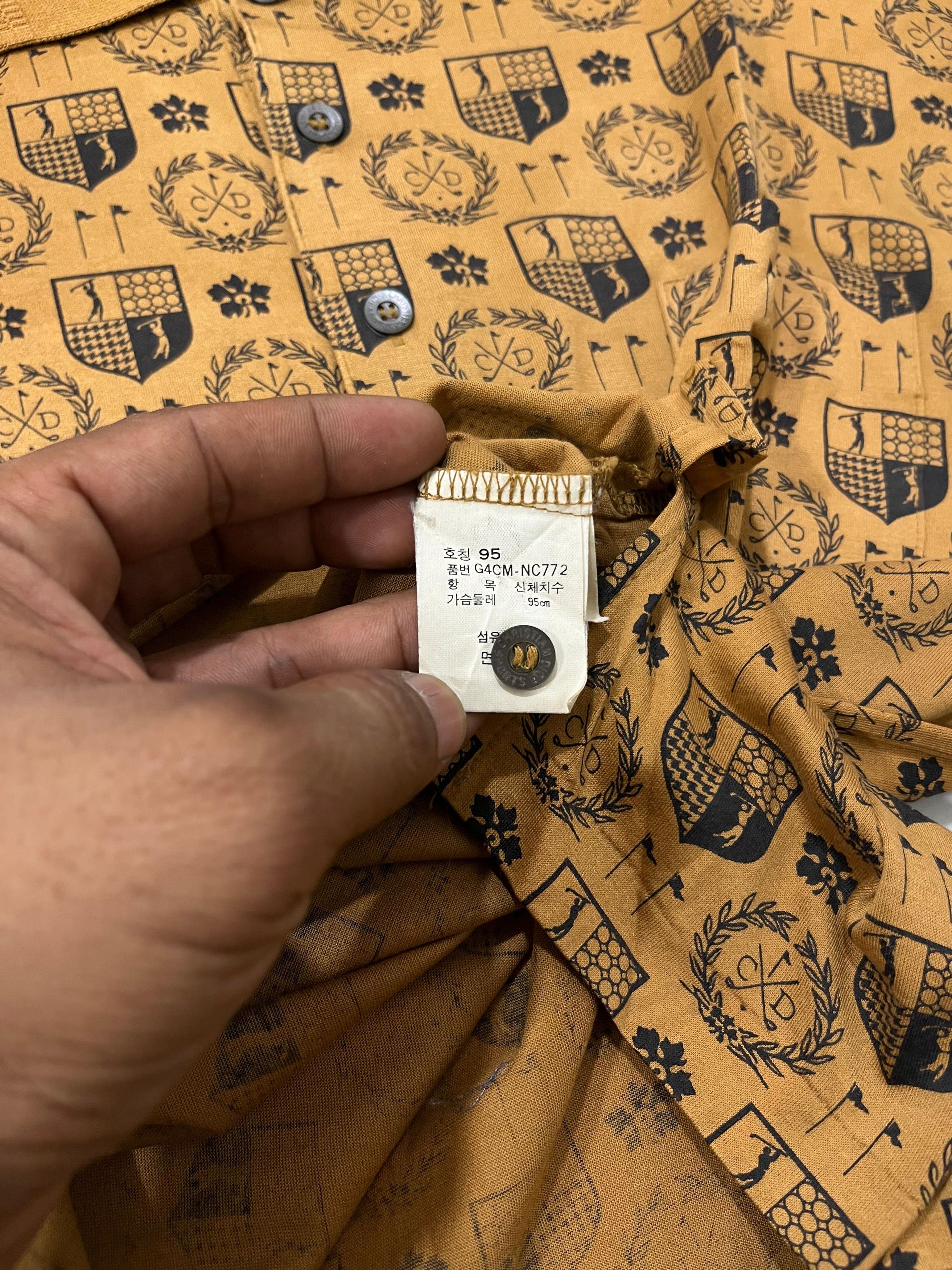 Christian Dior Monsieur Vintage Christian Dior Sports Golf Printed Polo Size US M / EU 48-50 / 2 - 7 Thumbnail