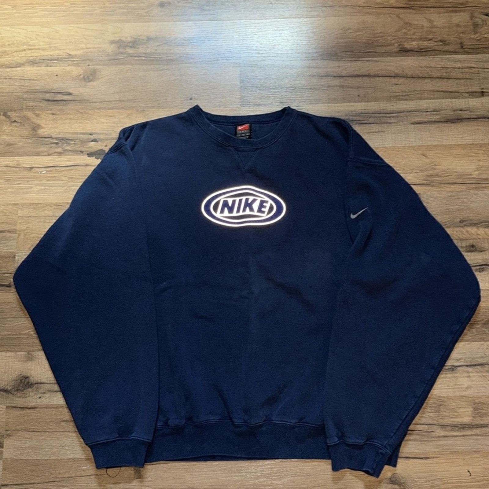 Nike 90s Nike Spell Out Crewneck Sweatshirt Size US XL / EU 56 / 4 - 2 Thumbnail
