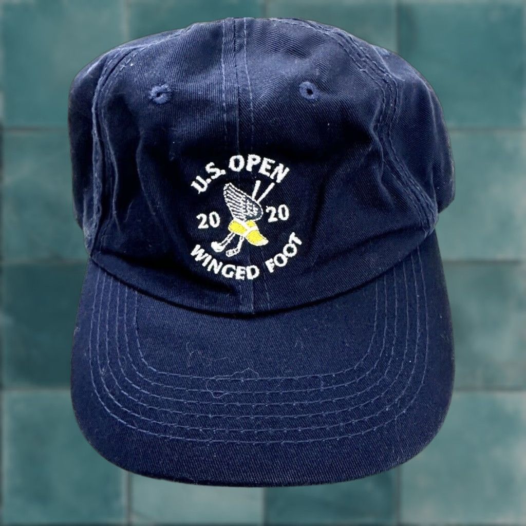Vintage US Open 2020 Winged Foot Golf Hat Cap Adjustable Blue USGA Member Cap Dad Hat Men Adjustable Blue US Open 2020 Winged Foot Size ONE SIZE - 1 Thumbnail