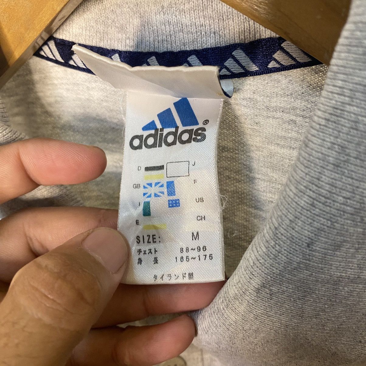 Adidas × Vintage Vintage Adidas Polo Tshirt Size US M / EU 48-50 / 2 - 3 Thumbnail