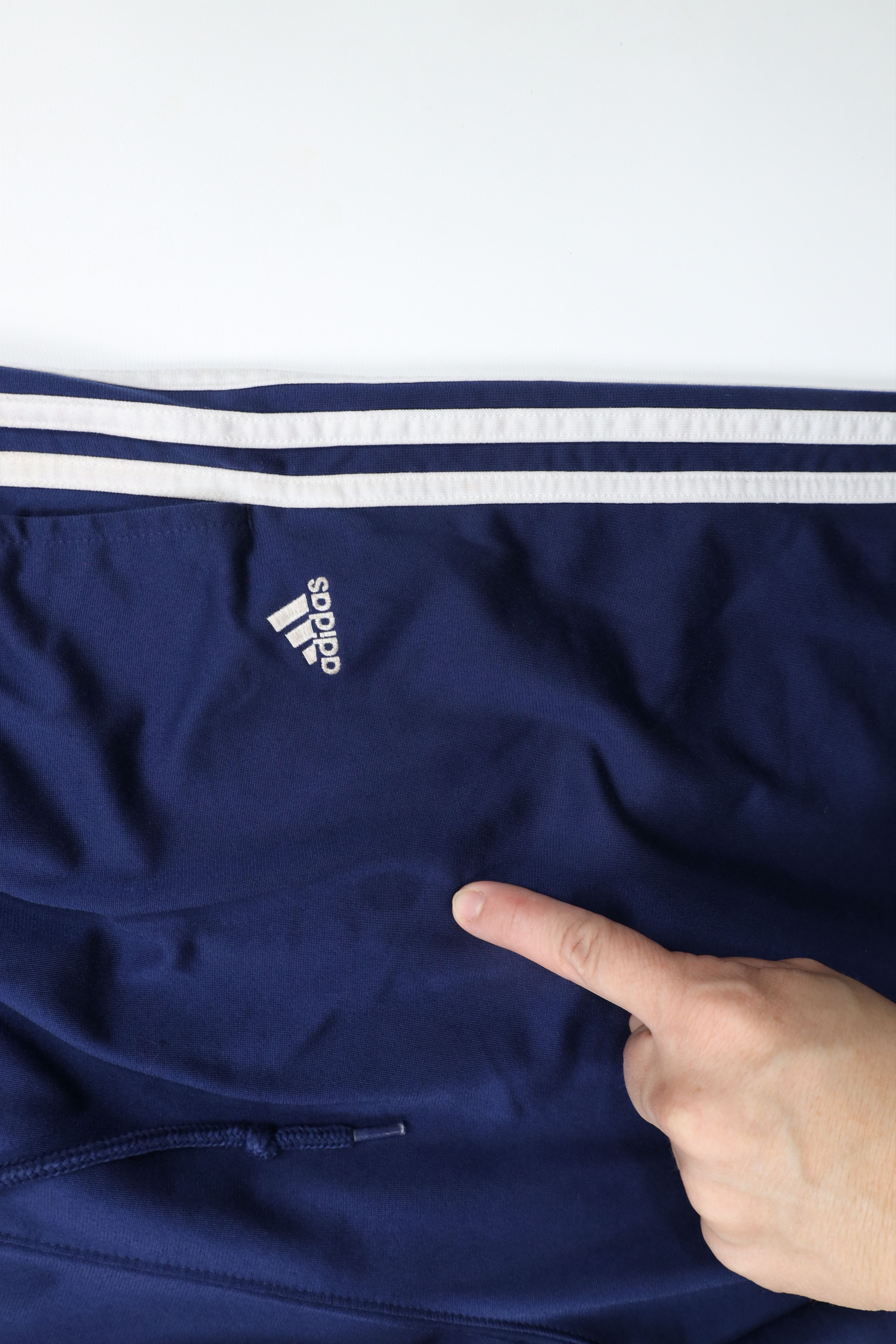 Adidas × Vintage Vintage Y2K 2002 Adidas Spell Out Striped Wide Leg Pants Size US 36 / EU 52 - 5 Thumbnail