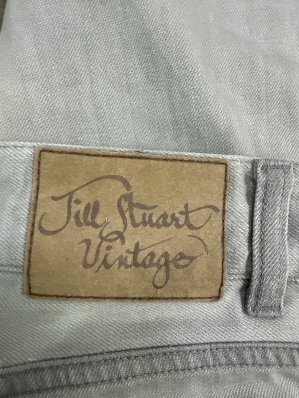 Japanese Brand Jill Stuart Distressed Helmut Lang Inspired Low Rise Jean Size US 29 - 12 Thumbnail