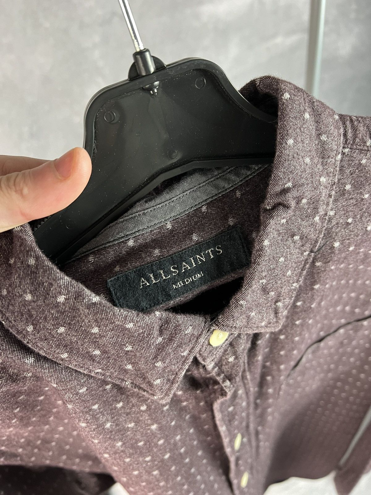 20471120 All Saints cresco LS shirt Size US M / EU 48-50 / 2 - 6 Thumbnail