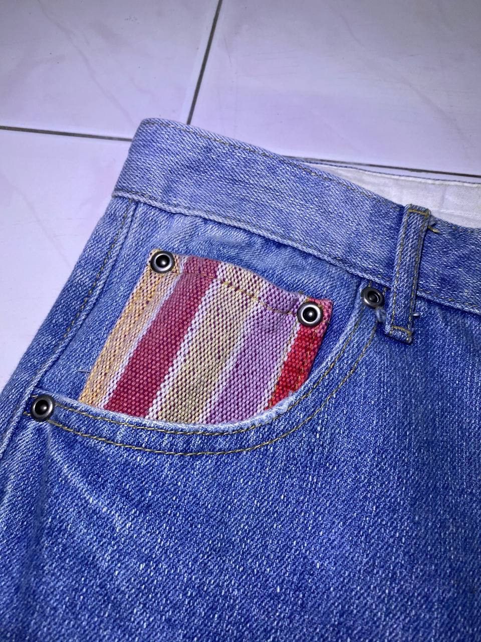 Japanese Brand vintage titicaca navajo design denim Size US 32 / EU 48 - 5 Thumbnail