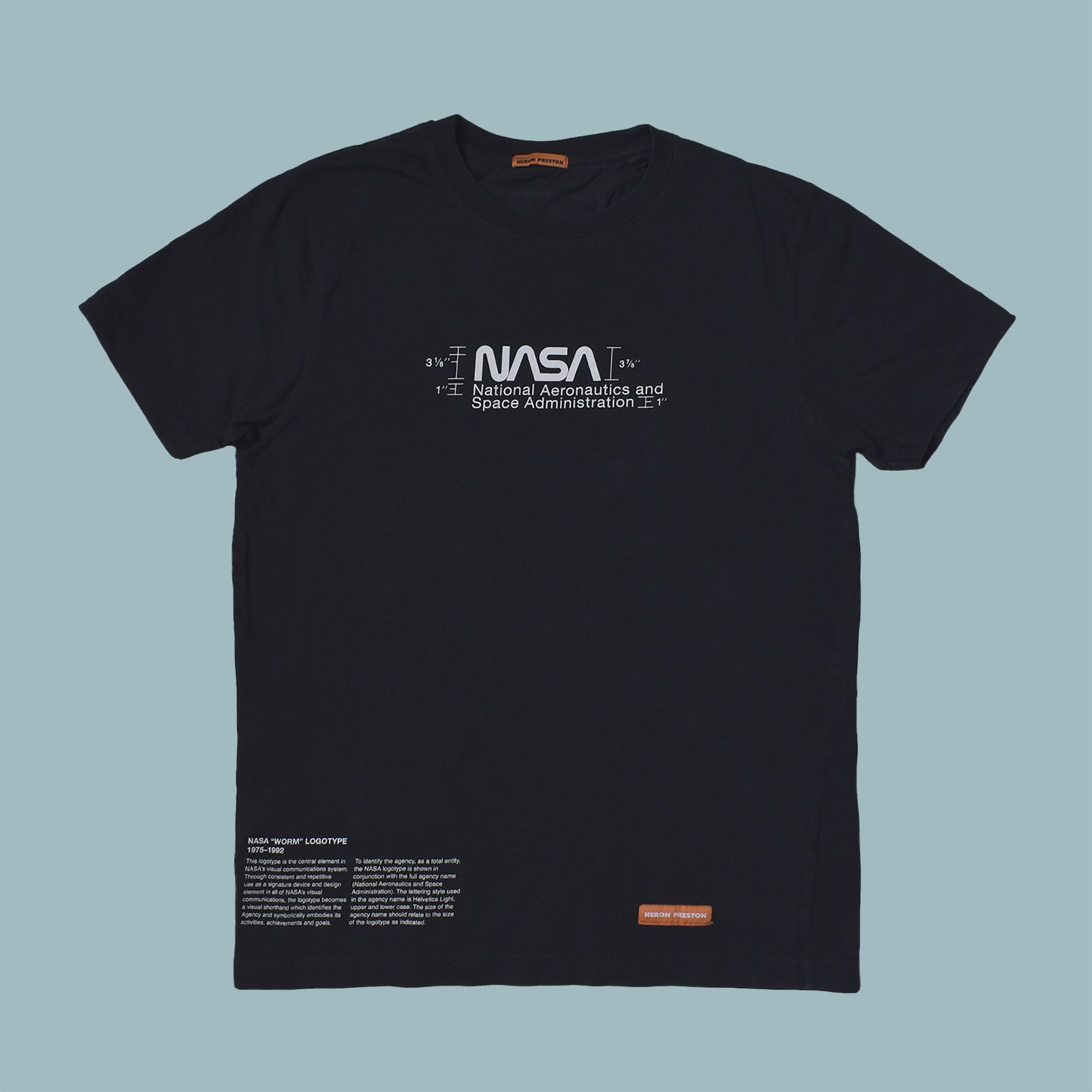 Heron Preston × NASA HERON PRESTON x NASA Black T-Shirt Size US S / EU 44-46 / 1 - 1 Thumbnail