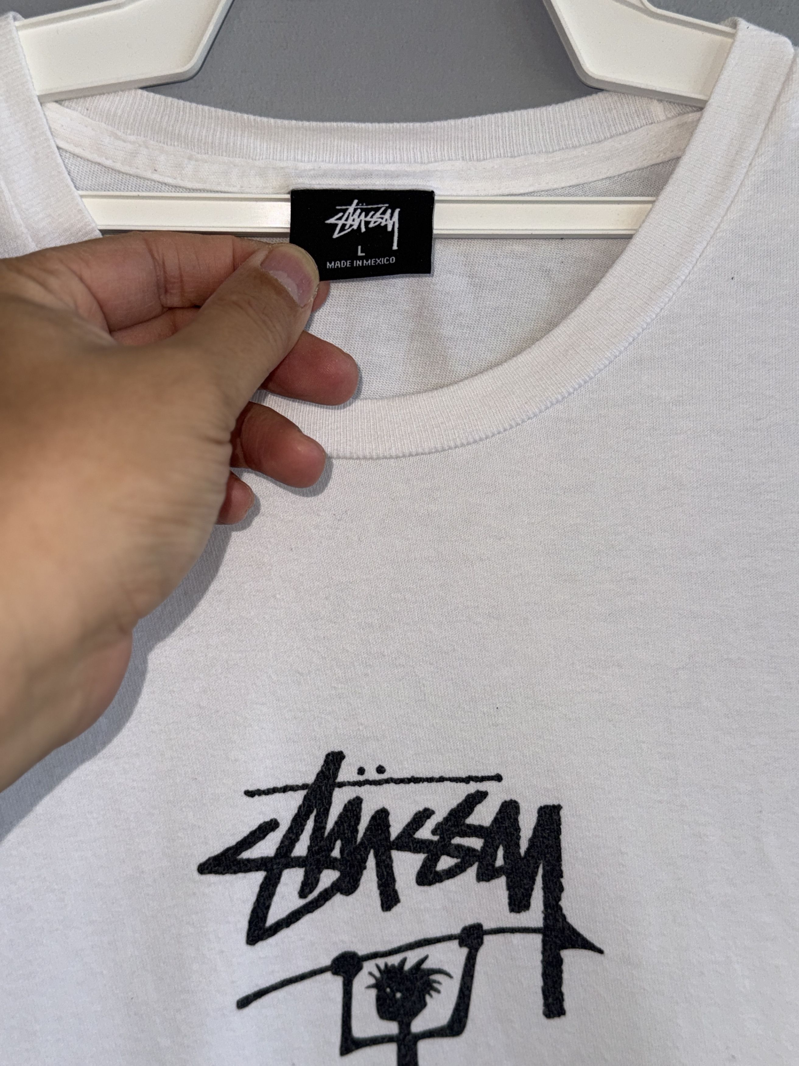 Stussy Stussy Stickman Vintage T-Shirt Size US L / EU 52-54 / 3 - 2 Thumbnail