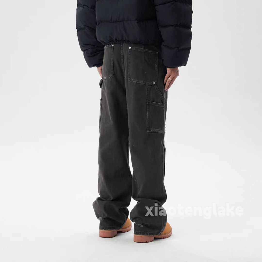 Vintage zx vintage wide Leg Balenciaga kith style carpenter pants Size US 36 / EU 52 - 4 Thumbnail