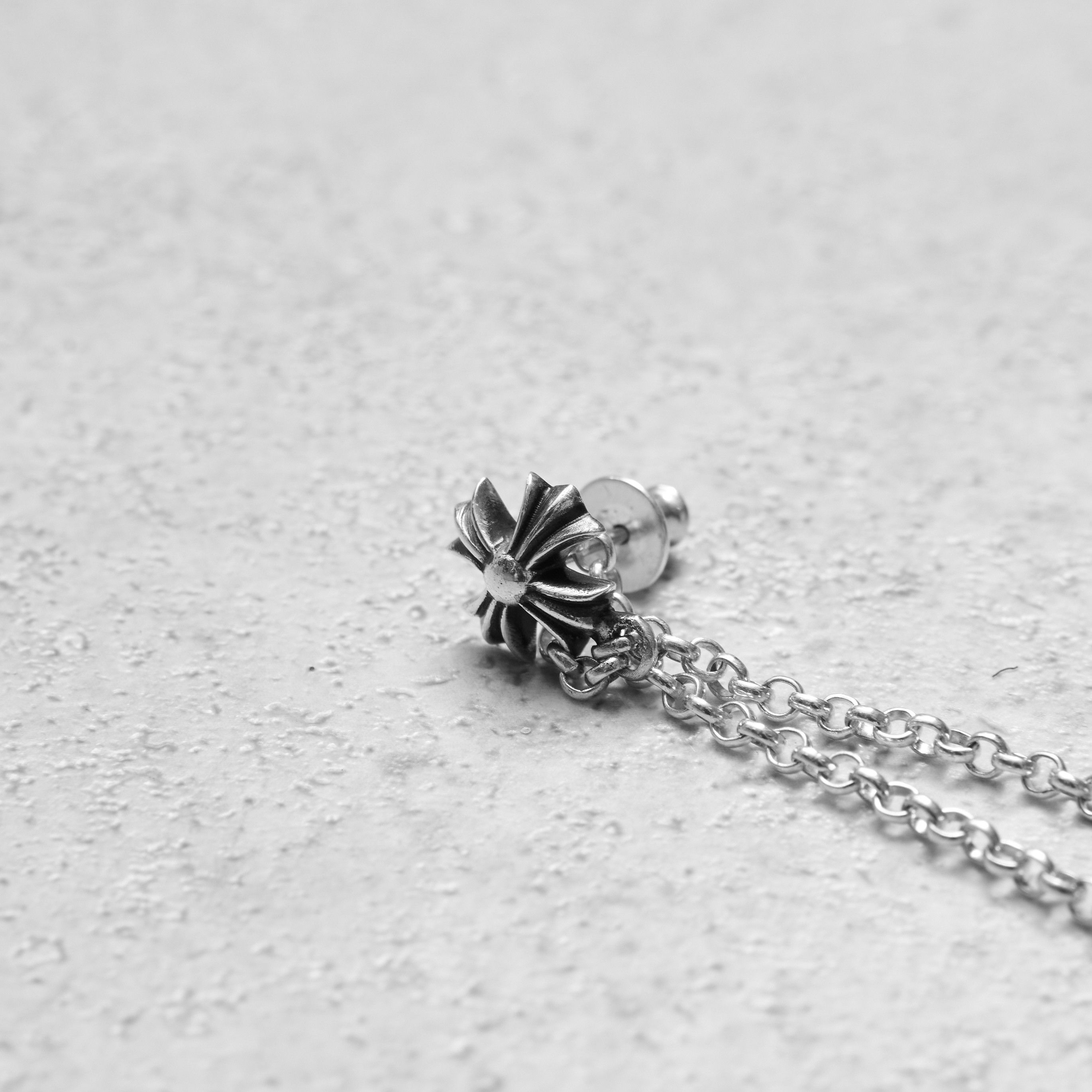 Chrome Hearts CHROME HEARTS CH Plus Post Dice Left Side Earring Size ONE SIZE - 9 Thumbnail