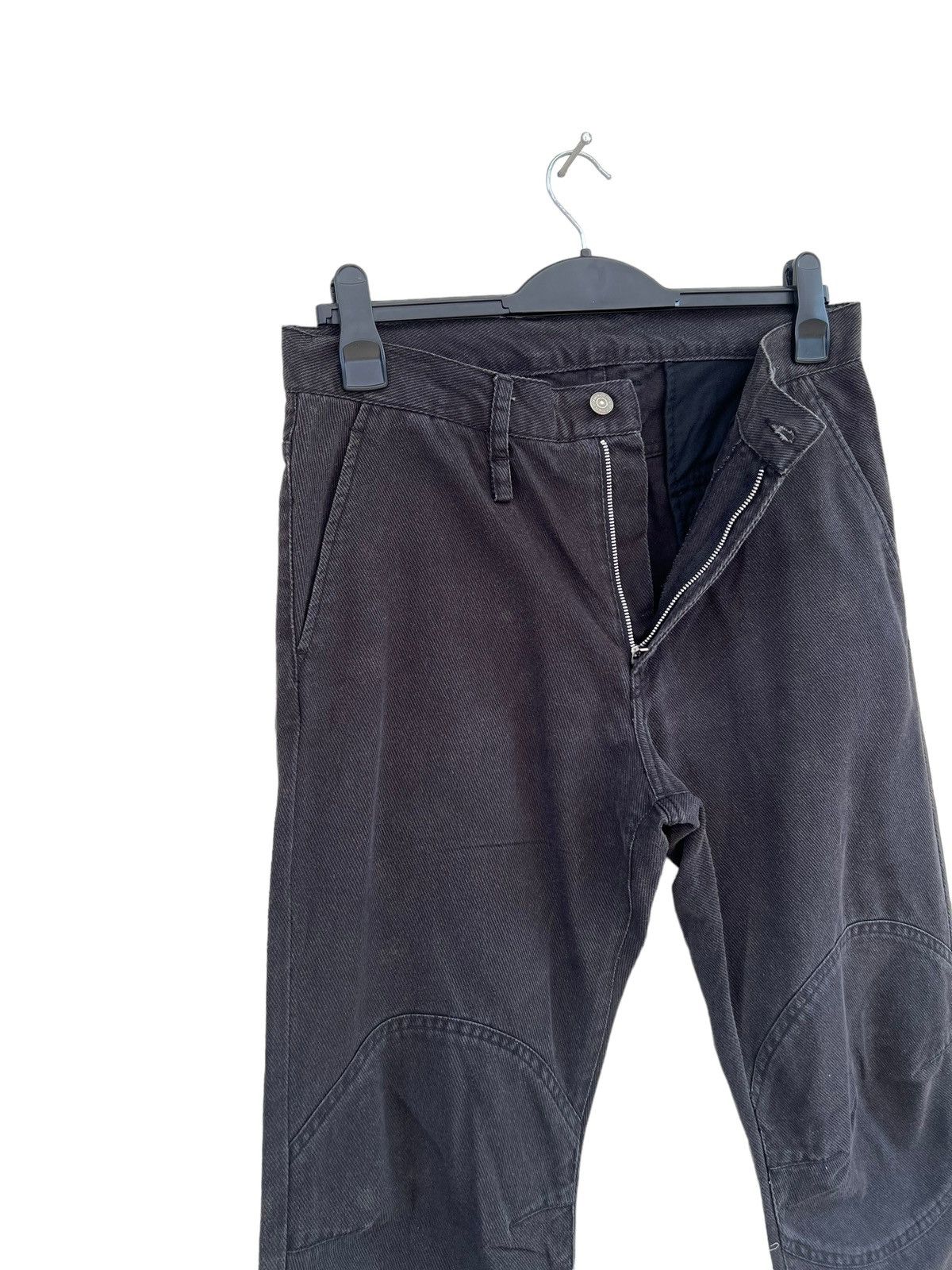 Vintage Vintage PPFM Fade Black Knee Patch Trouser Pant Size US 32 / EU 48 - 7 Thumbnail