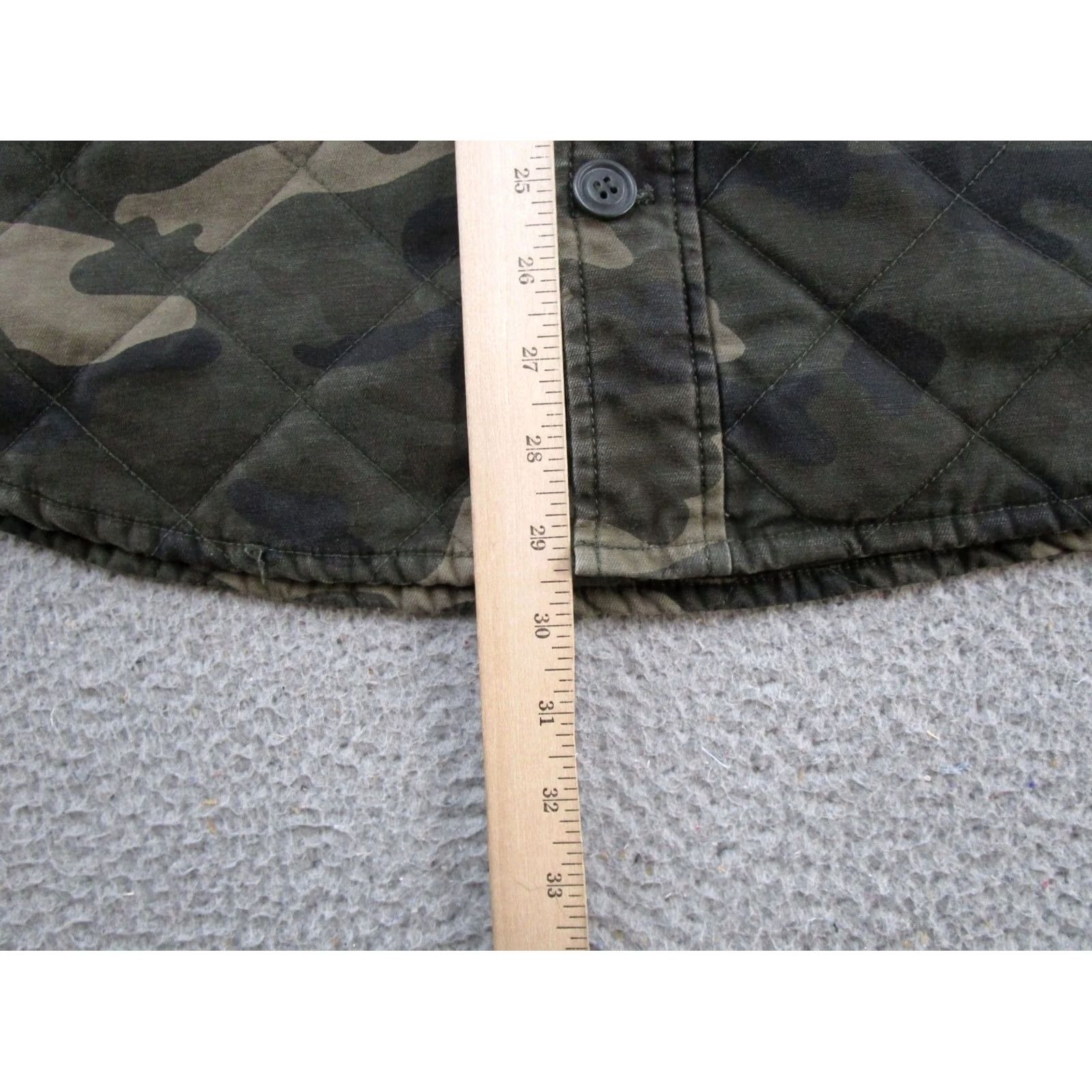 Levi's Levis Jacket Full Zip Mens XL Woodland Camo Quilted Collared Outdoors Military Jacket Colorful Camouflage Pattern Wool- Size US XL / EU 56 / 4 - 7 Thumbnail