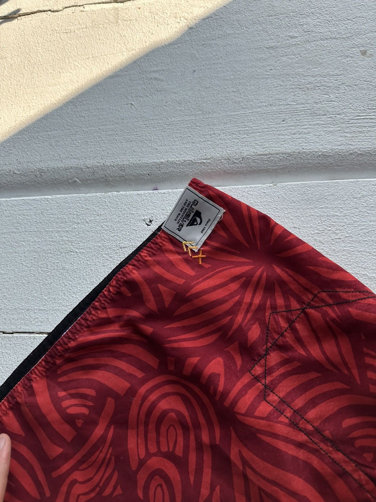 Quiksilver 🚨Vintage Quiksilver Shorts Big Logo Y2K Style 90s Surfing Size US 32 / EU 48 - 6 Thumbnail