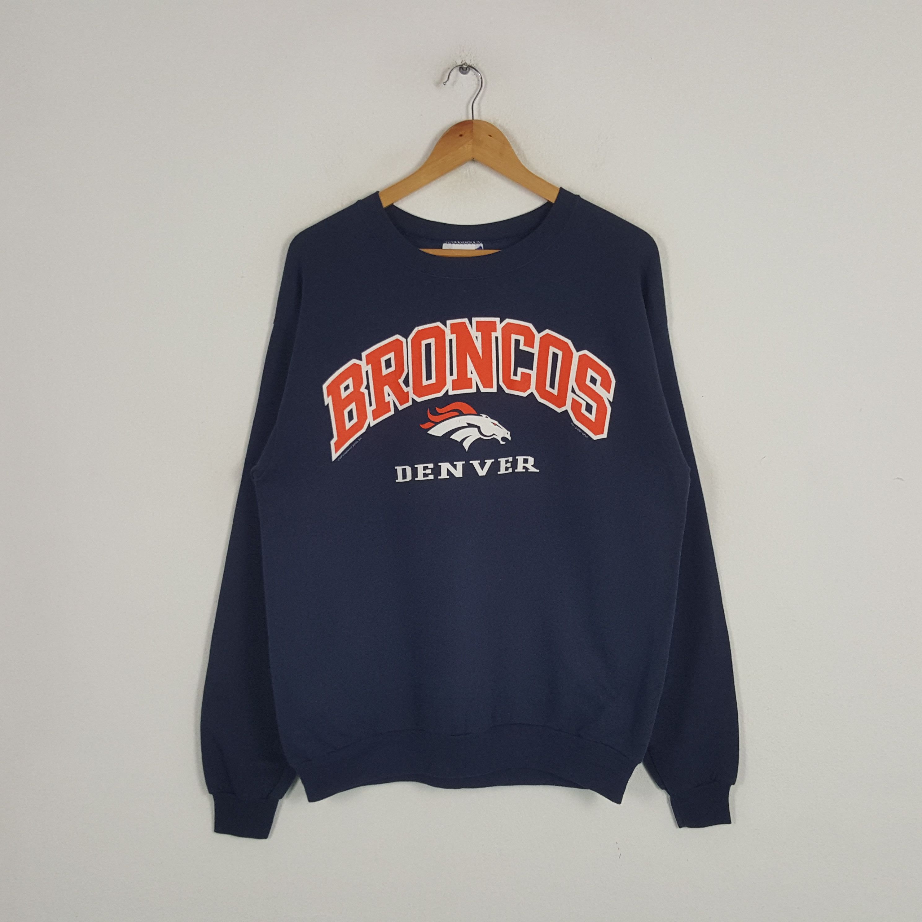CSA × NFL × Vintage Vintage Broncos Denver American Football Team Sweatshirt Size US L / EU 52-54 / 3 - 1 Thumbnail