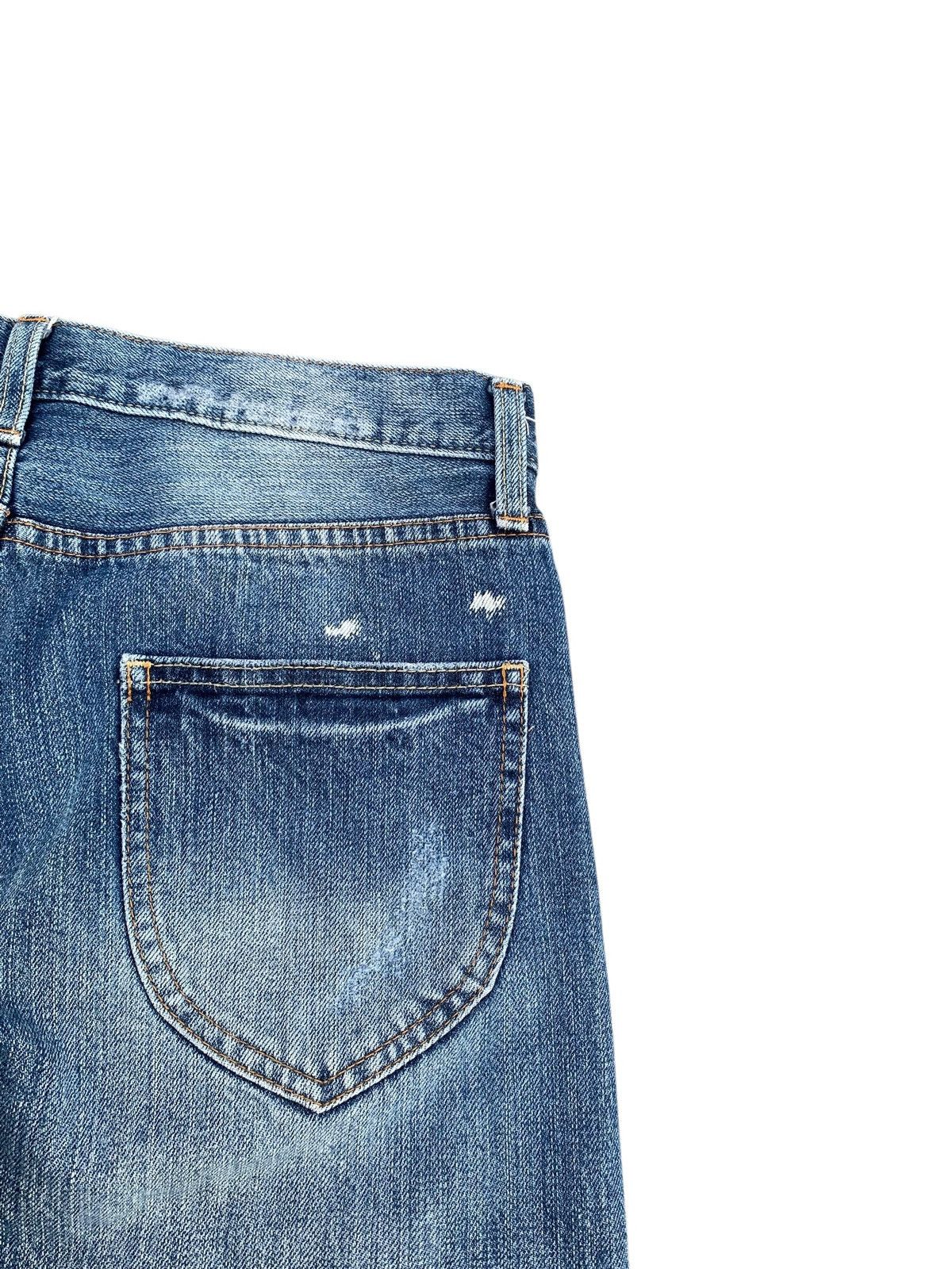 Kapital LOWRYS FARM RED EAR SELVEDGE JAPANESE DISTRESSED DENIM Size US 31 - 13 Thumbnail
