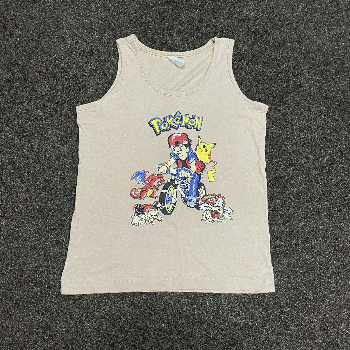 Vintage Vintage Y2K Pokemon Graphic Tee Sun Faded Streetwear Baggy S Size S / US 4 / IT 40 - 1 Thumbnail