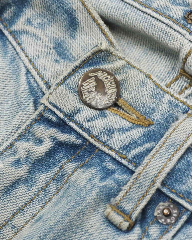 JACKROSE × Japanese Brand Jack rose distressed denim Size US 31 - 2 Thumbnail