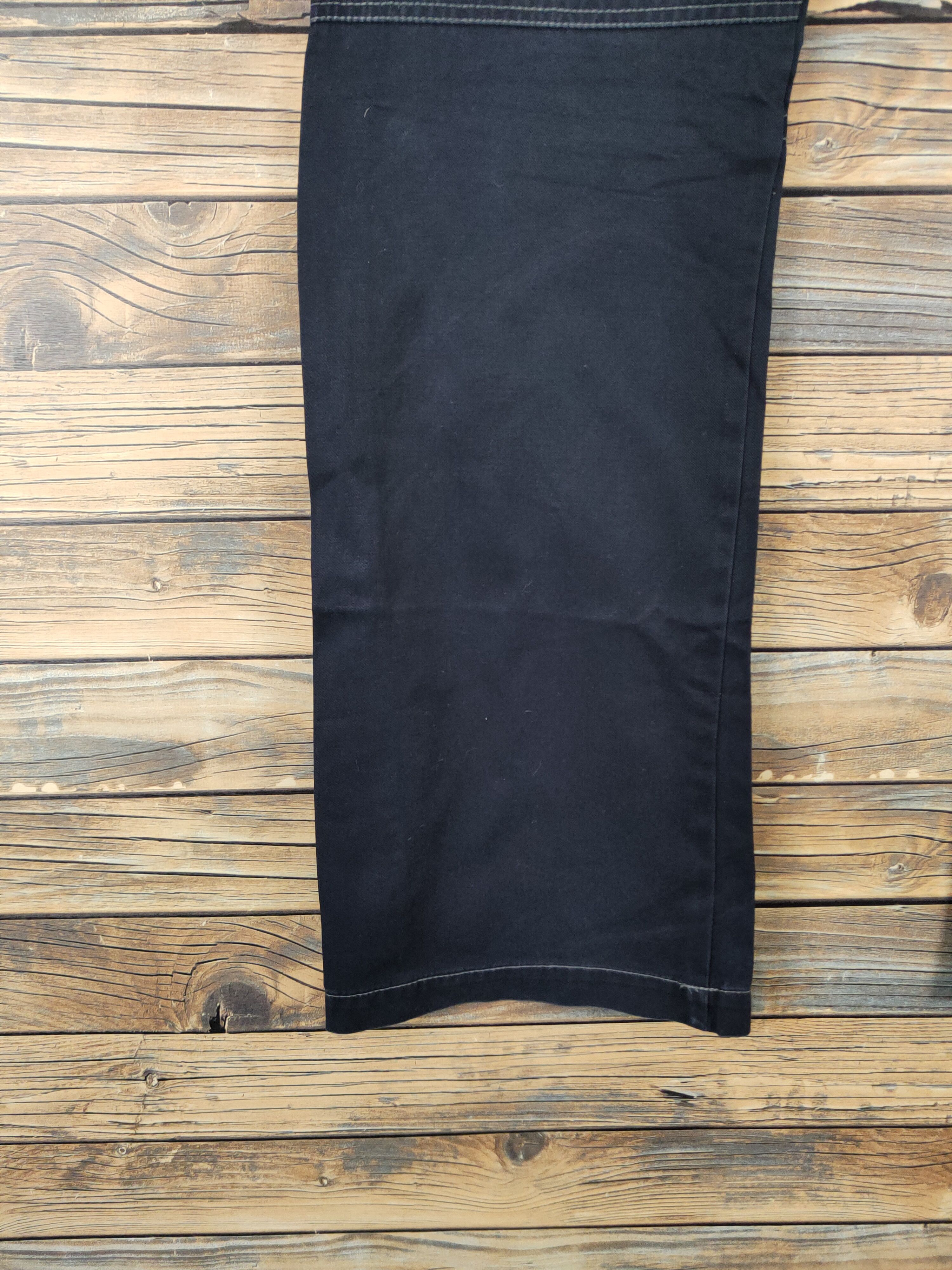 Japanese Brand Japanese Brand Black Multipocket Cargo Pants #W1019 Size US 31 - 9 Thumbnail