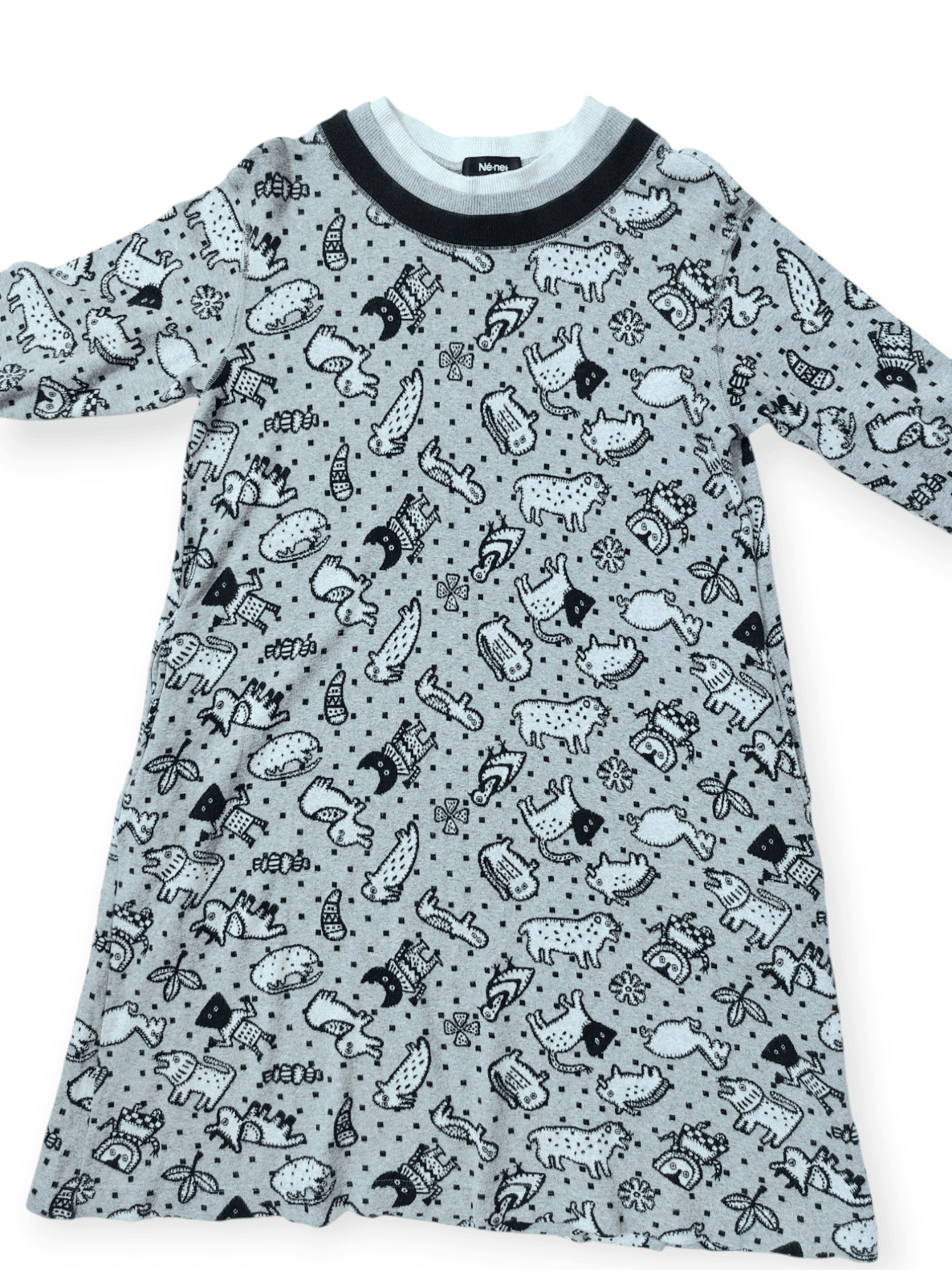 Ne-Net Ne-net Issey Miyake Printed Pets Blouse Size M / US 6-8 / IT 42-44 - 5 Thumbnail