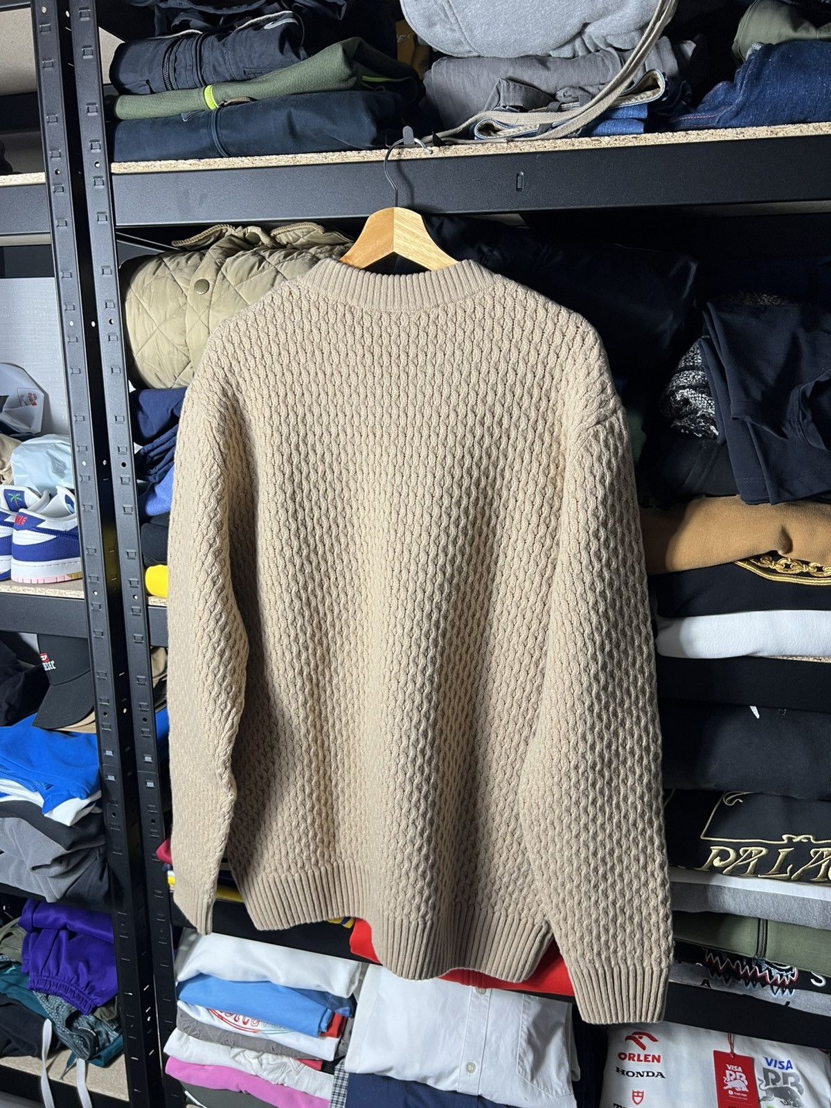Lacoste 🔥 Lacoste Cable Knit Wool Sweater — FR 7 / XXL Size US XXL / EU 58 / 5 - 18 Thumbnail