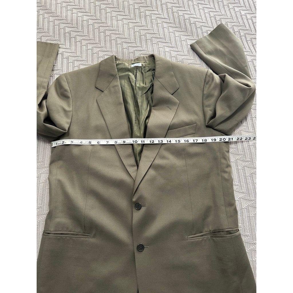 Brioni Vintage Brioni khaki tan wool two button blazer size 40R Size 40R - 7 Thumbnail