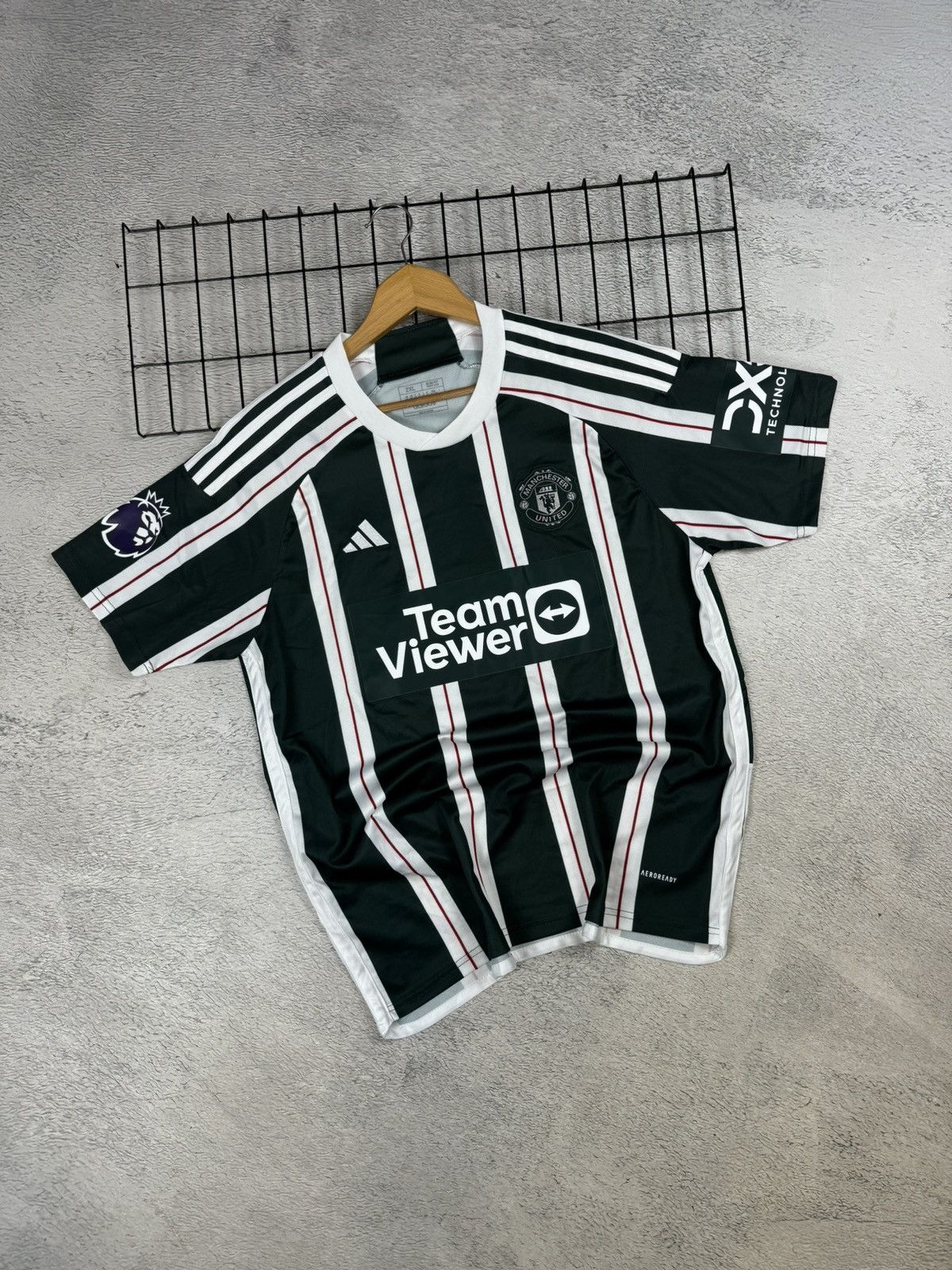 Adidas × Vintage HOJLUND Manchester United 2023/24 Adidas Jersey Blokcore XL Size US XL / EU 56 / 4 - 1 Thumbnail